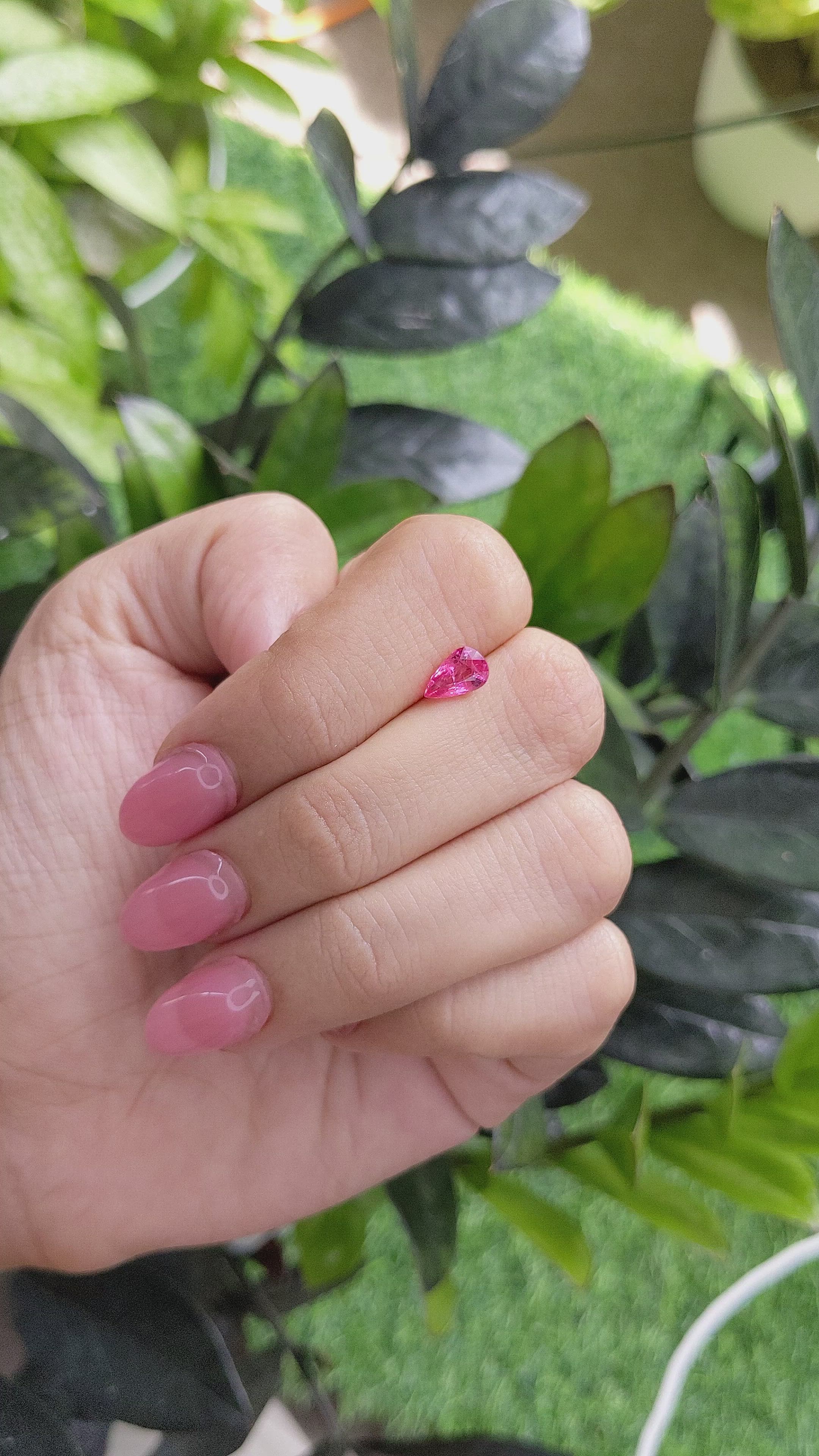 1.06 Ct. Spinel from Tanzania Size Video