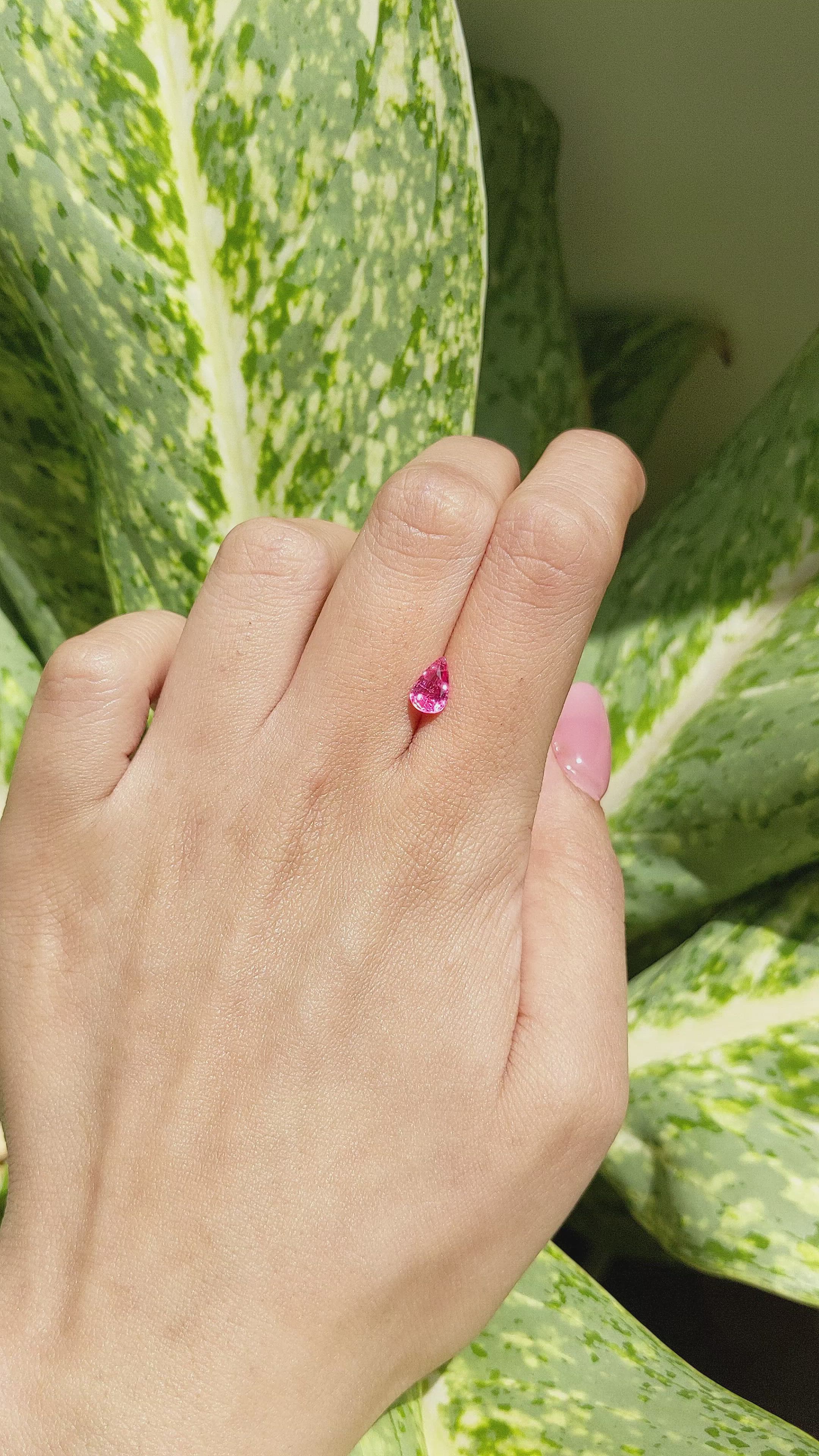 1.06 Ct. Spinel from Tanzania Size Video