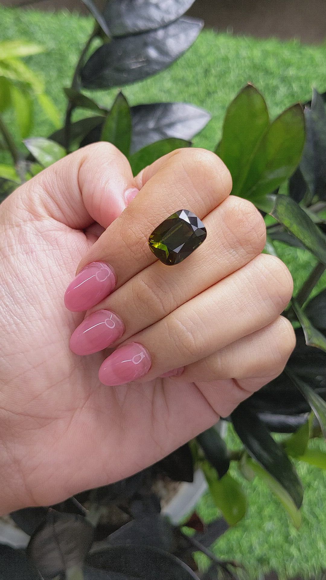 12.88 Ct. Tourmaline from Tanzania Size Video