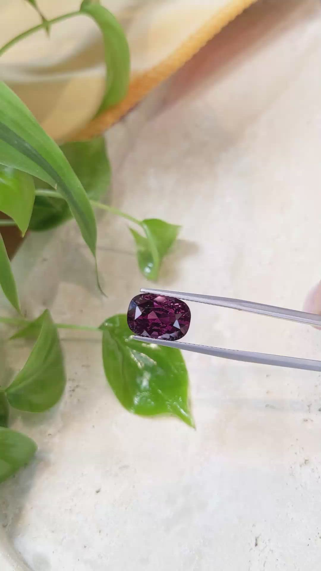 6.10 Ct. Spinel from Burma (Myanmar) Size Video