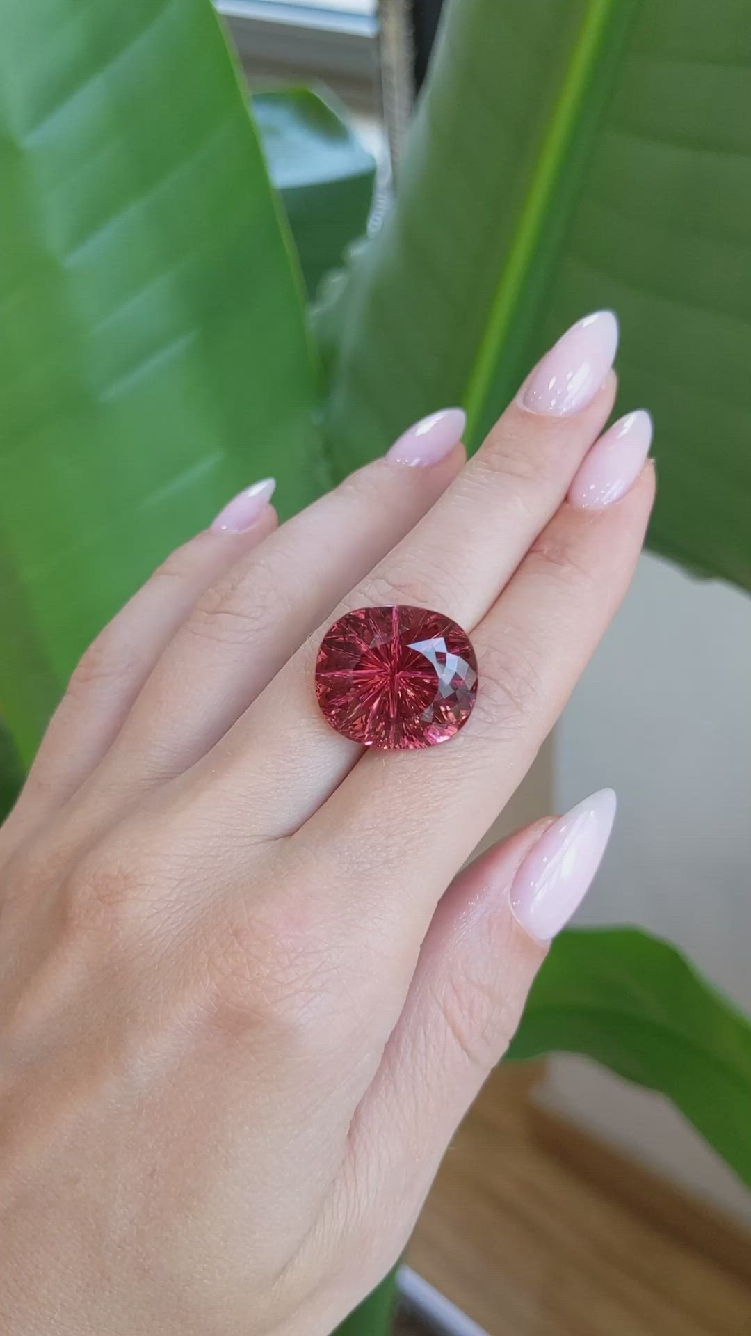 22.49 Ct. Tourmaline from Ceylon (Sri Lanka) Size Video