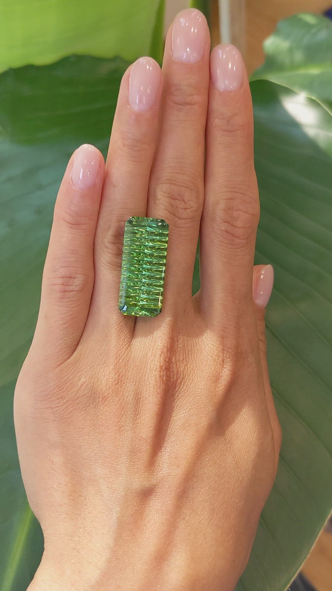 21.05 Ct. Tourmaline from Nigeria Size Video