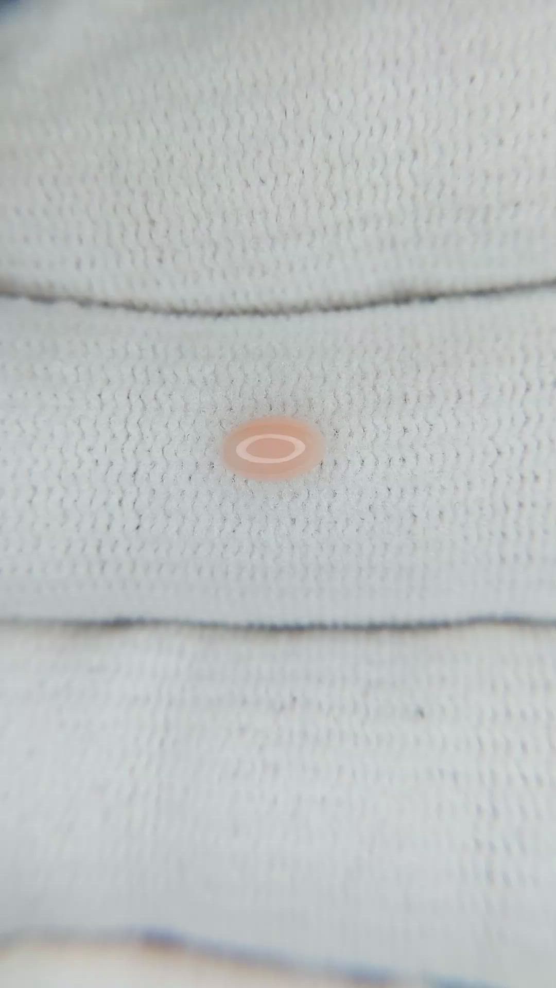 0.22 Ct. Orange Cabochon Coral from Italy Size Video