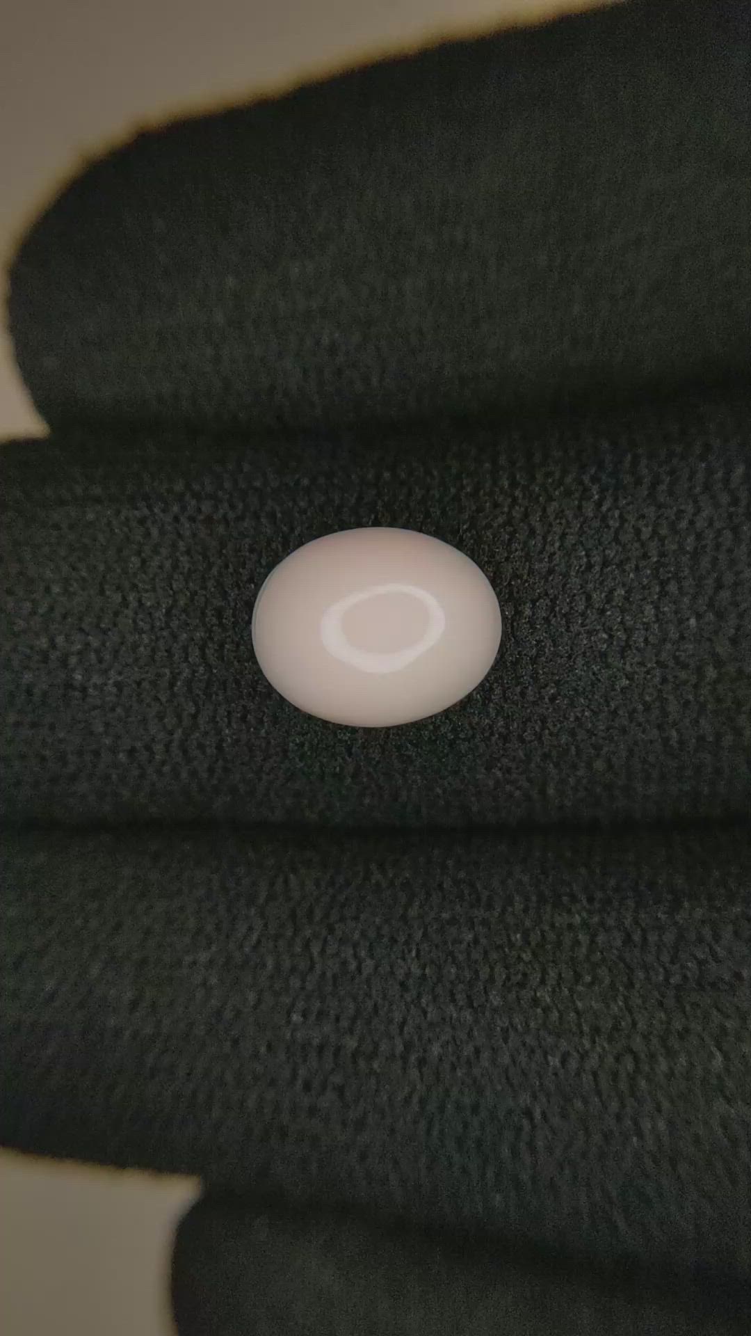 2.68 Ct. Cabochon Coral from Italy Size Video