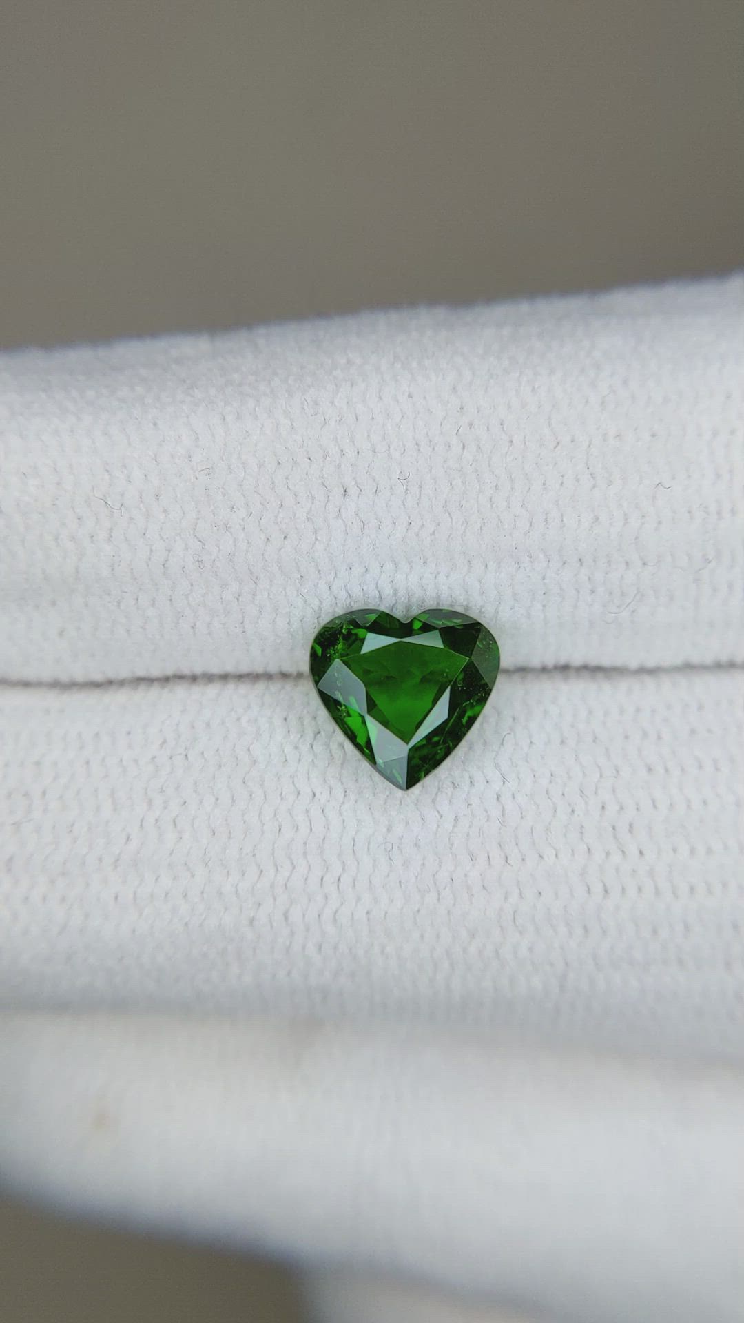1.34 Ct. Tsavorite Garnet from Tanzania Size Video