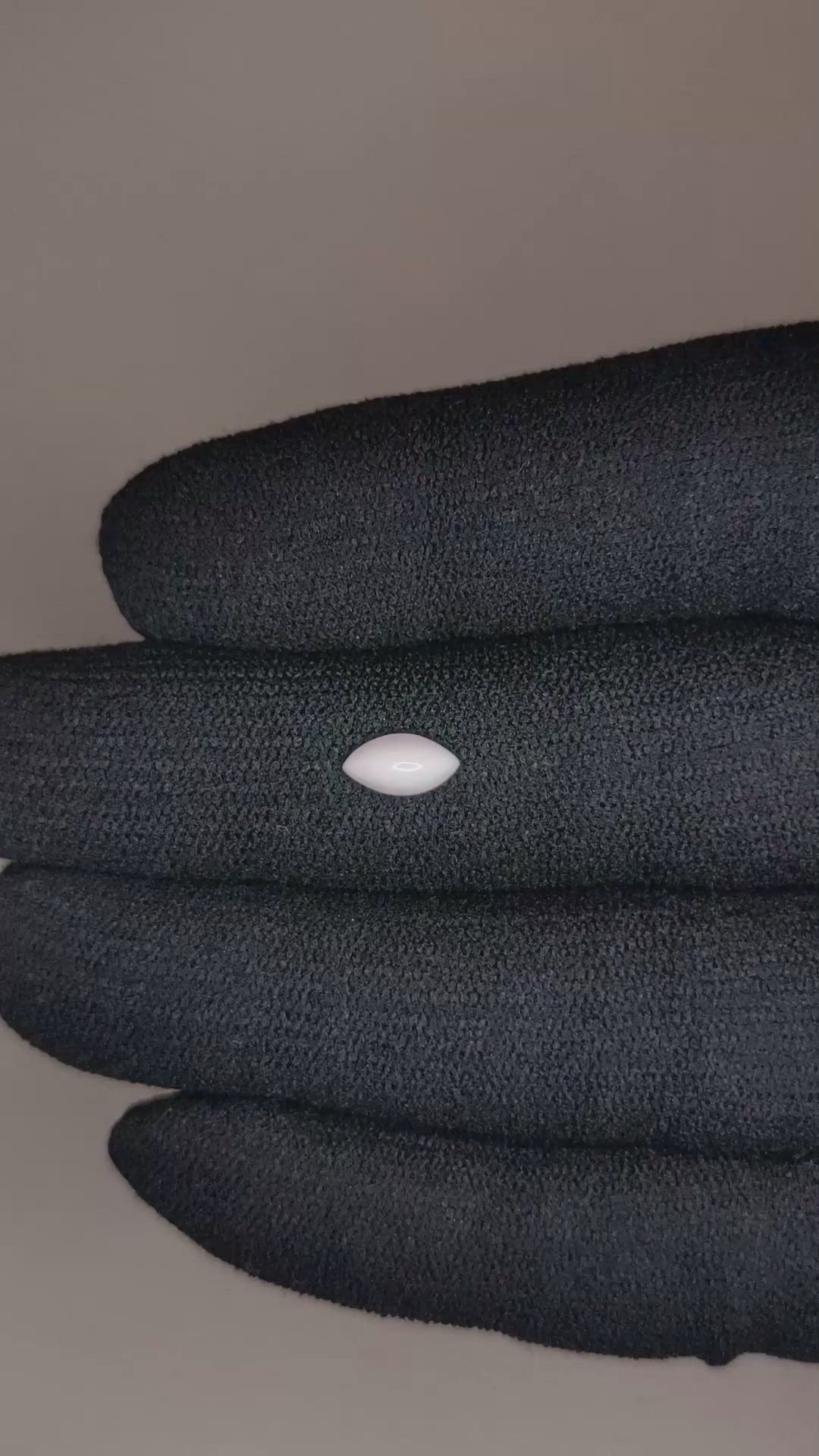 0.41 Ct. Cabochon Coral from Italy Size Video