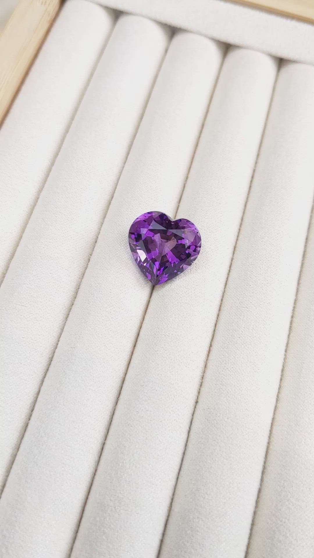 12.99 Ct. Amethyst from Bolivia Size Video
