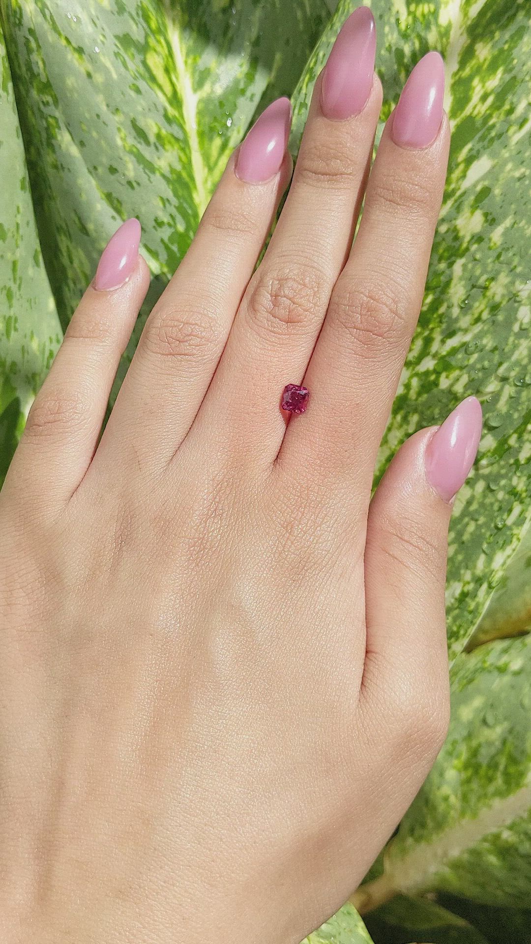 1.10 Ct. Spinel from Tanzania Size Video