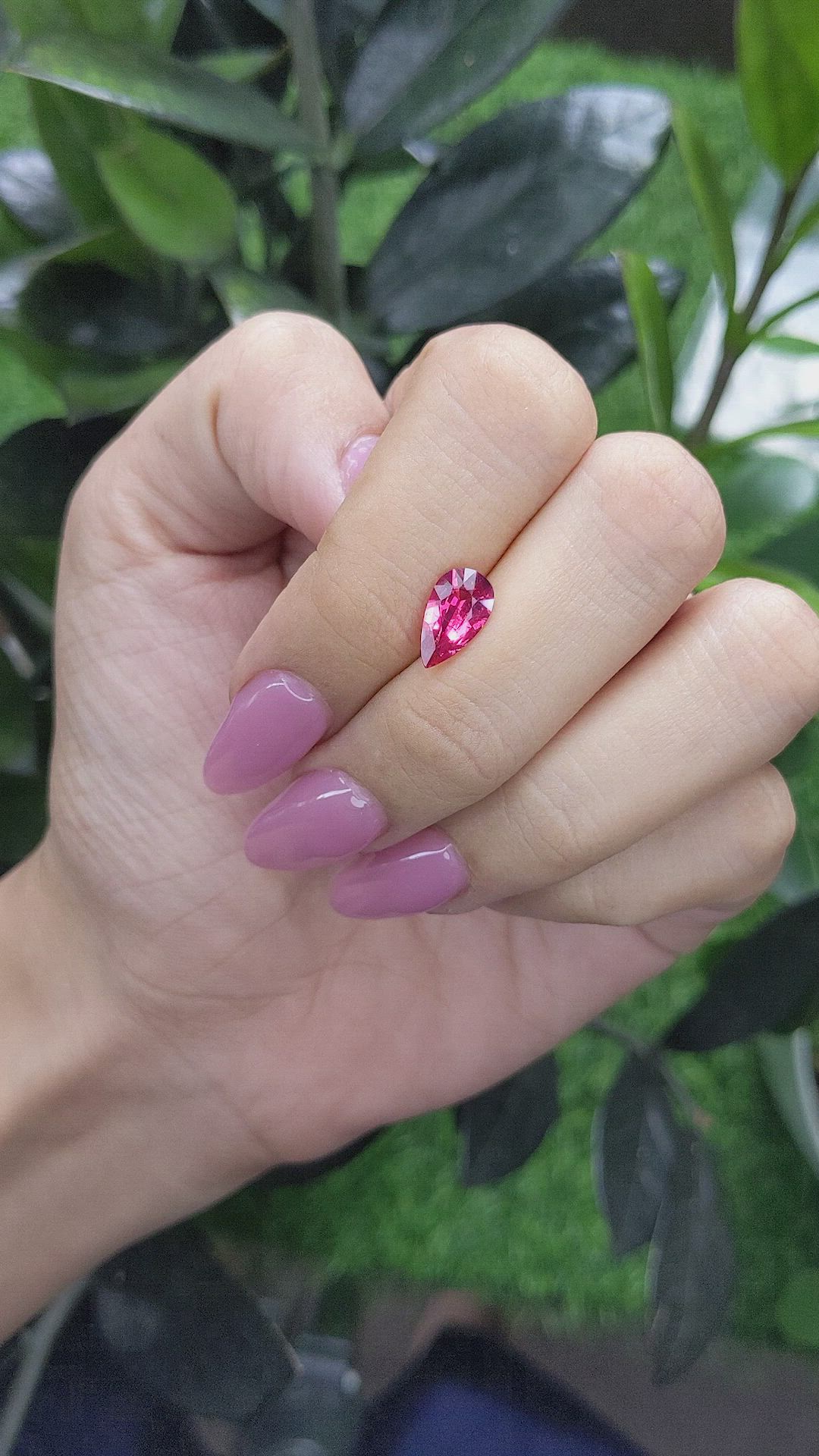 1.59 Ct. Spinel from Tanzania Size Video