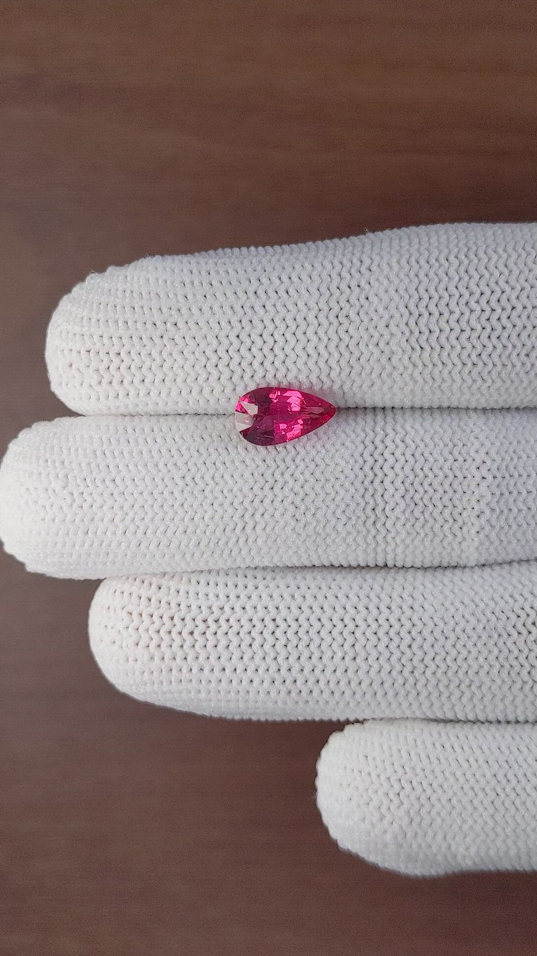 1.59 Ct. Spinel from Tanzania Size Video