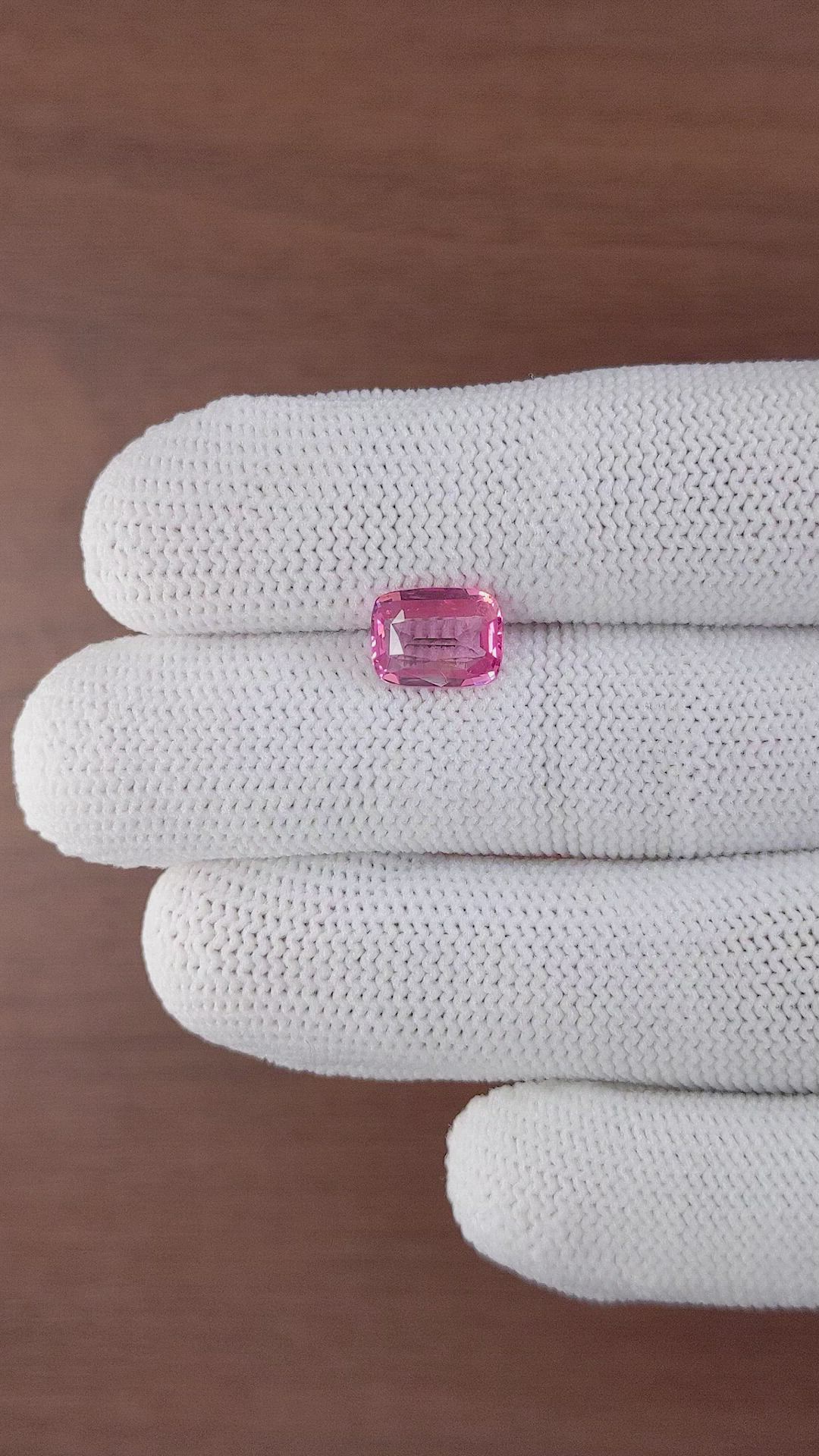 2.10 Ct. Spinel from Tanzania Size Video