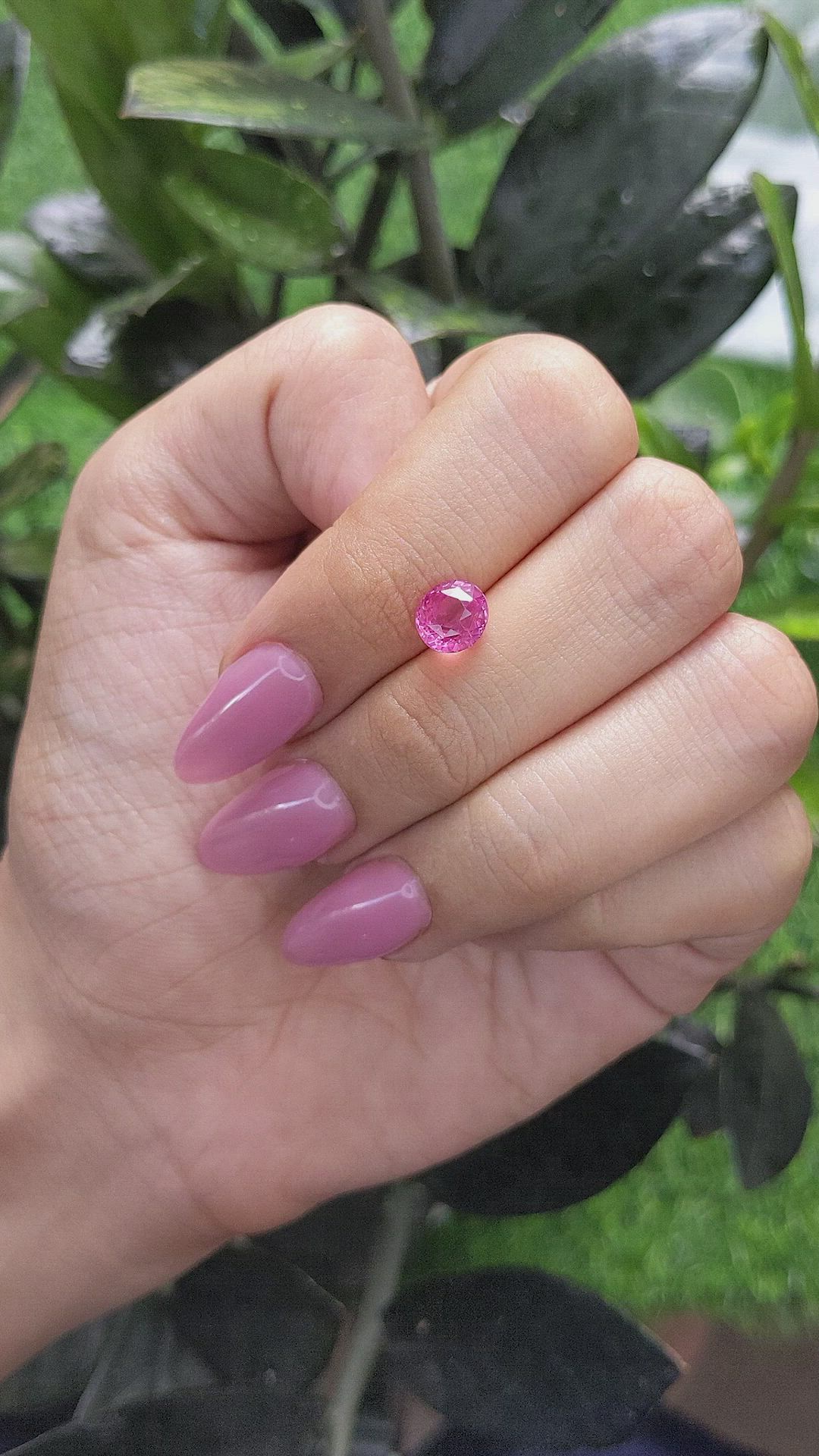 2.06 Ct. Spinel from Tanzania Size Video