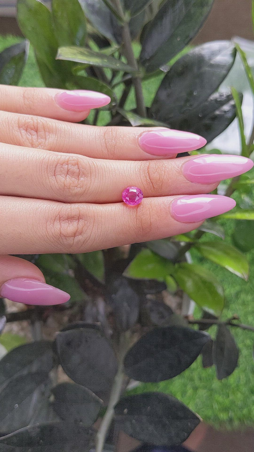 2.06 Ct. Spinel from Tanzania Size Video