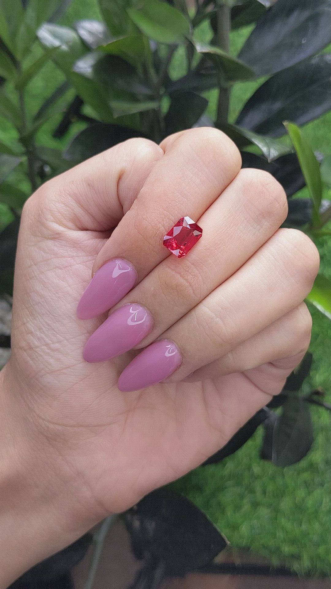 2.34 Ct. Spinel from Tanzania Size Video