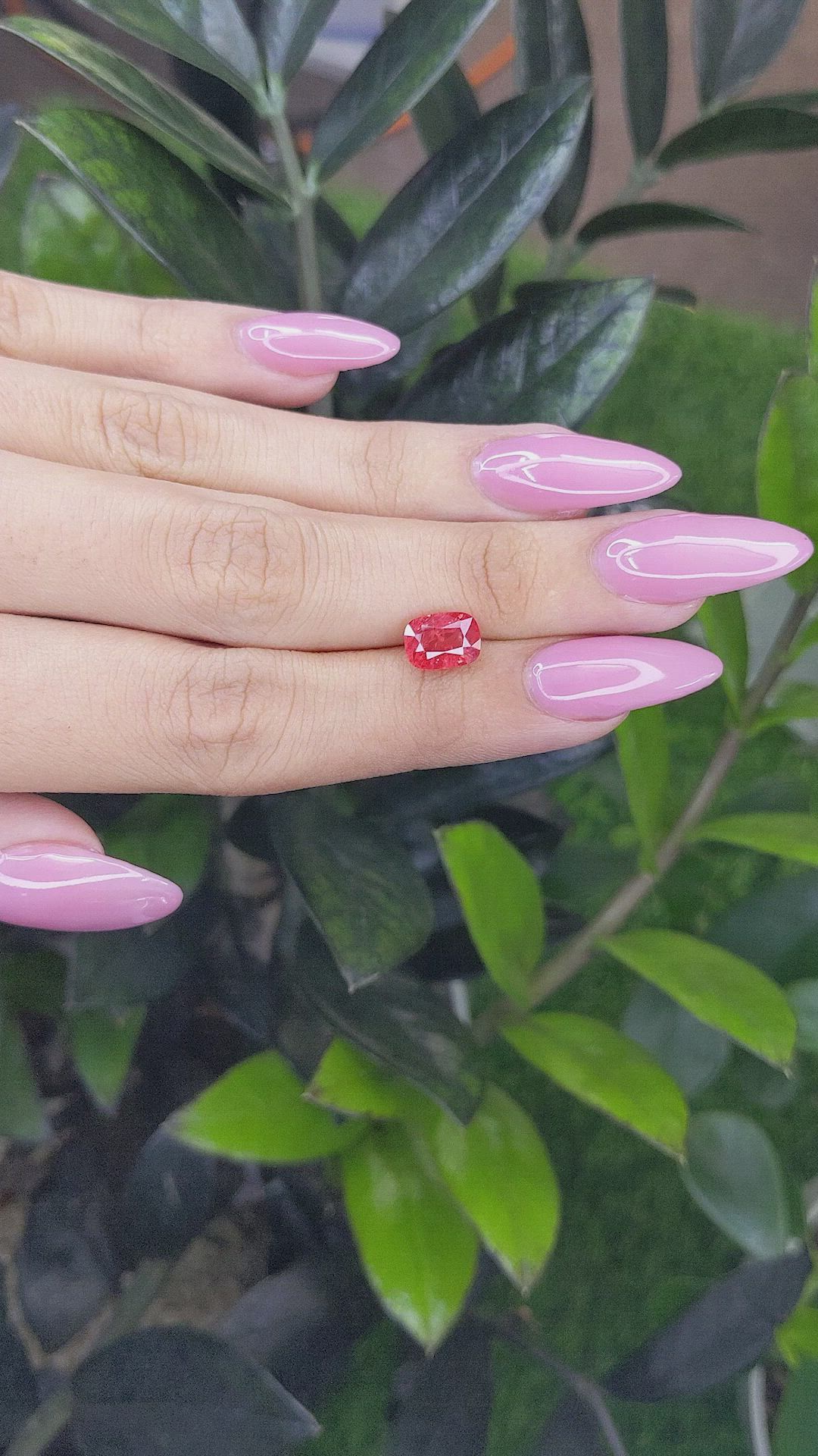 2.16 Ct. Spinel from Tanzania Size Video