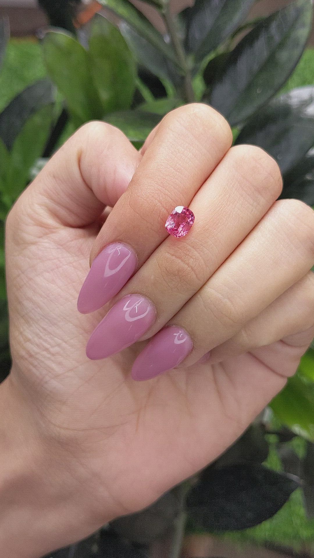 1.60 Ct. Spinel from Tanzania Size Video