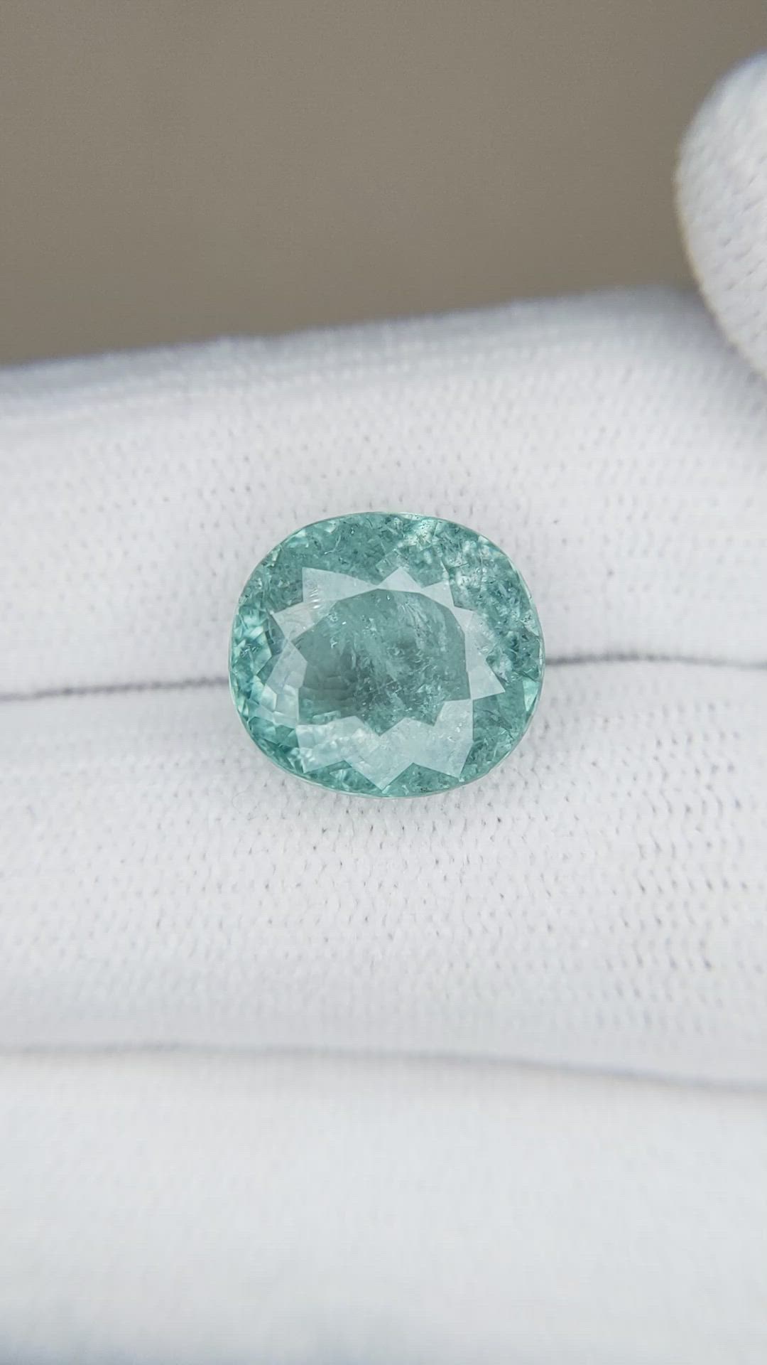 6.33 Ct. Paraiba Tourmaline from Africa Size Video