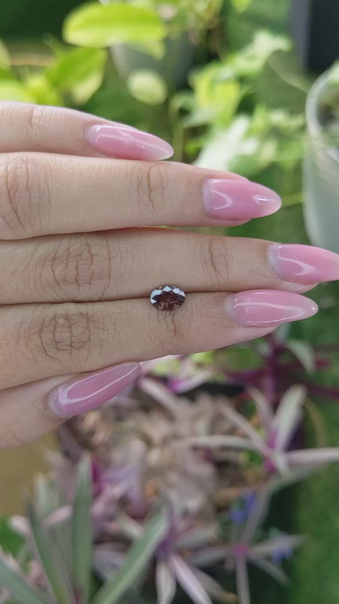 0.89 Ct. Spinel from Ceylon (Sri Lanka) Size Video