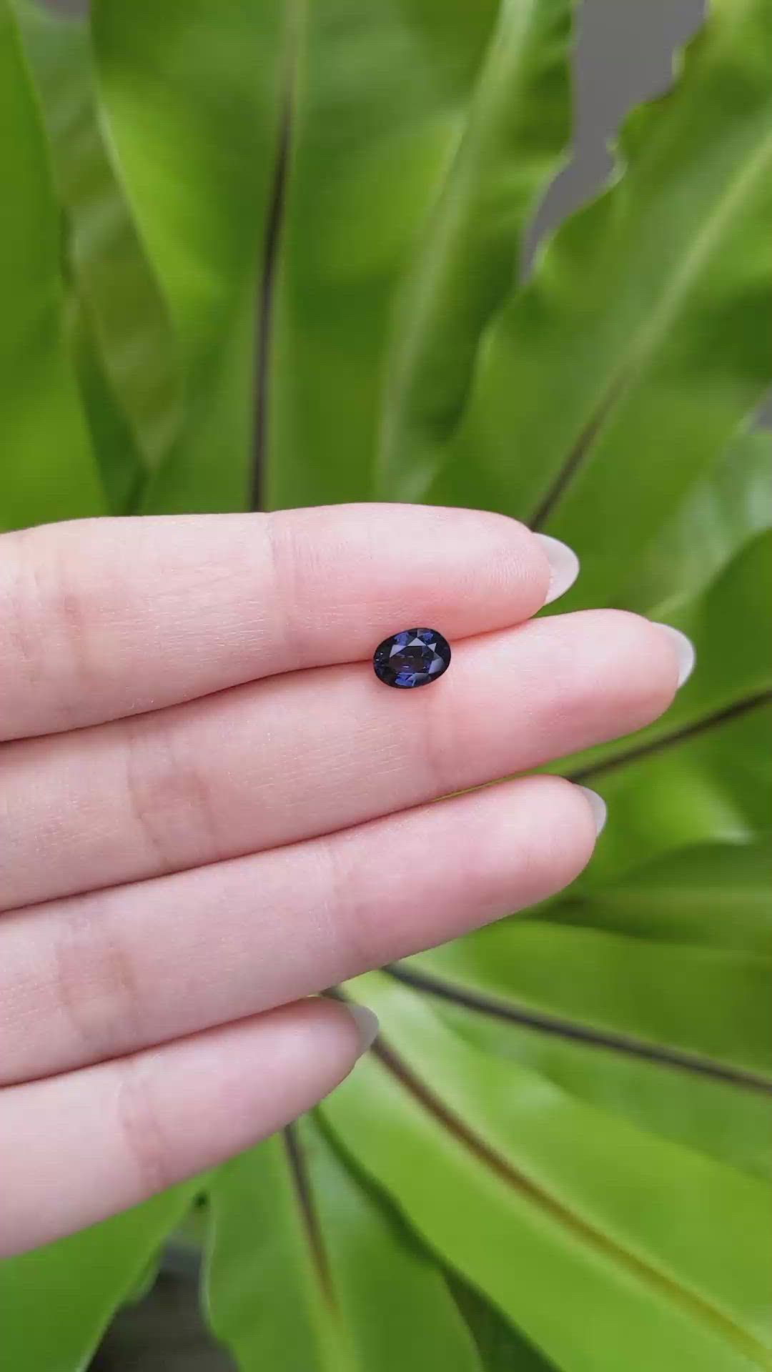 1.07 Ct. Spinel from Ceylon (Sri Lanka) Size Video