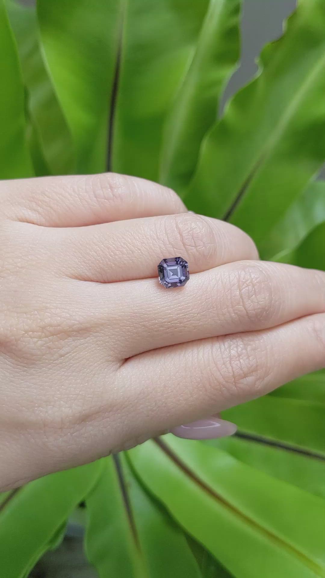 1.81 Ct. Spinel from Ceylon (Sri Lanka) Size Video