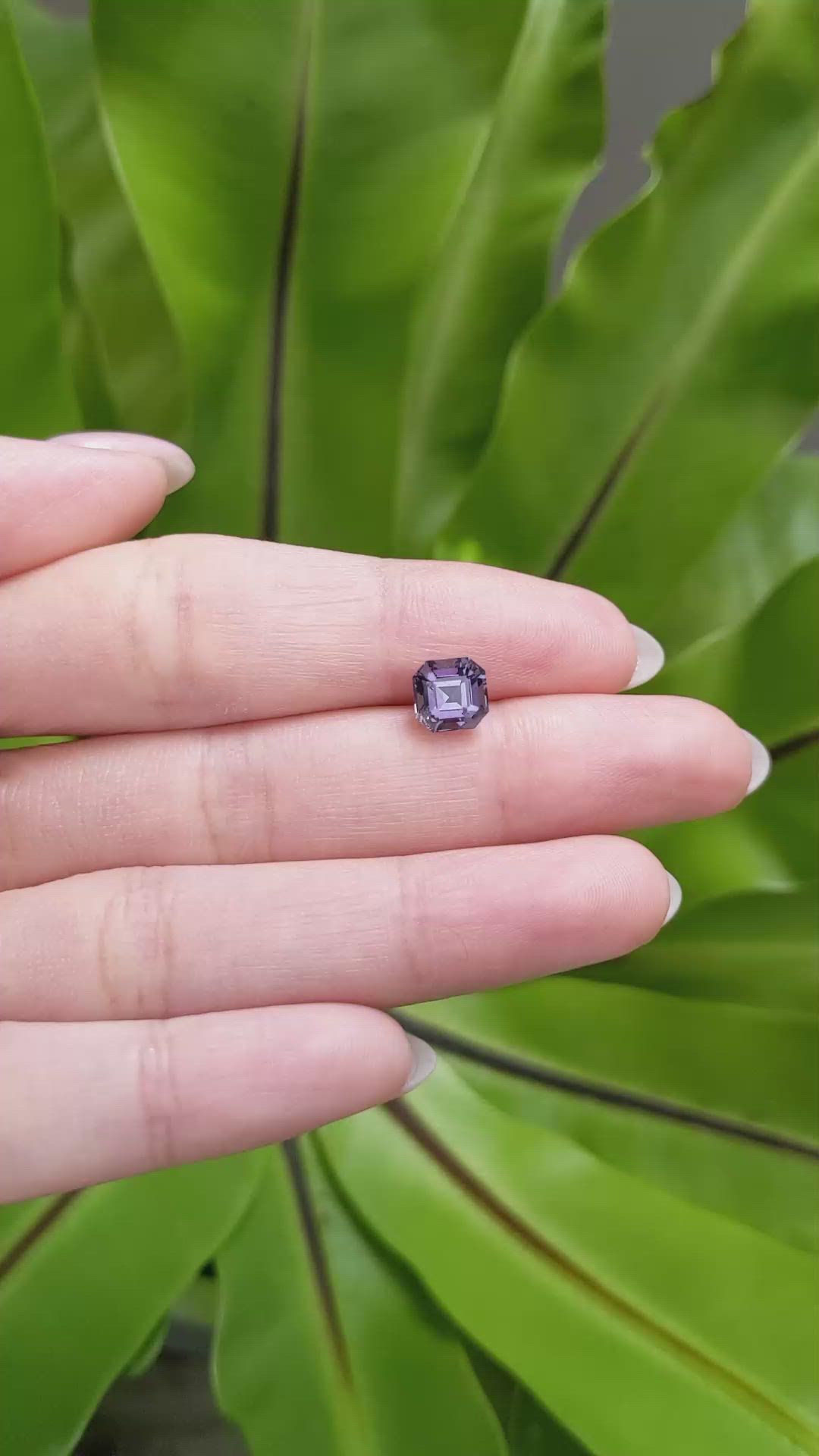 1.81 Ct. Spinel from Ceylon (Sri Lanka) Size Video