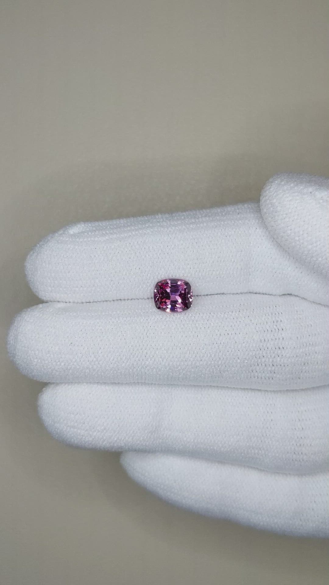 1.31 Ct. Spinel from Ceylon (Sri Lanka) Size Video