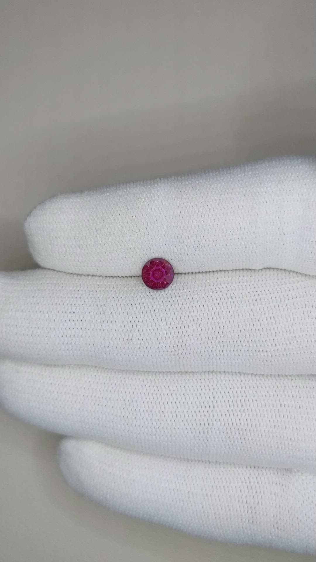 0.89 Ct. Garnet from Ceylon (Sri Lanka) Size Video