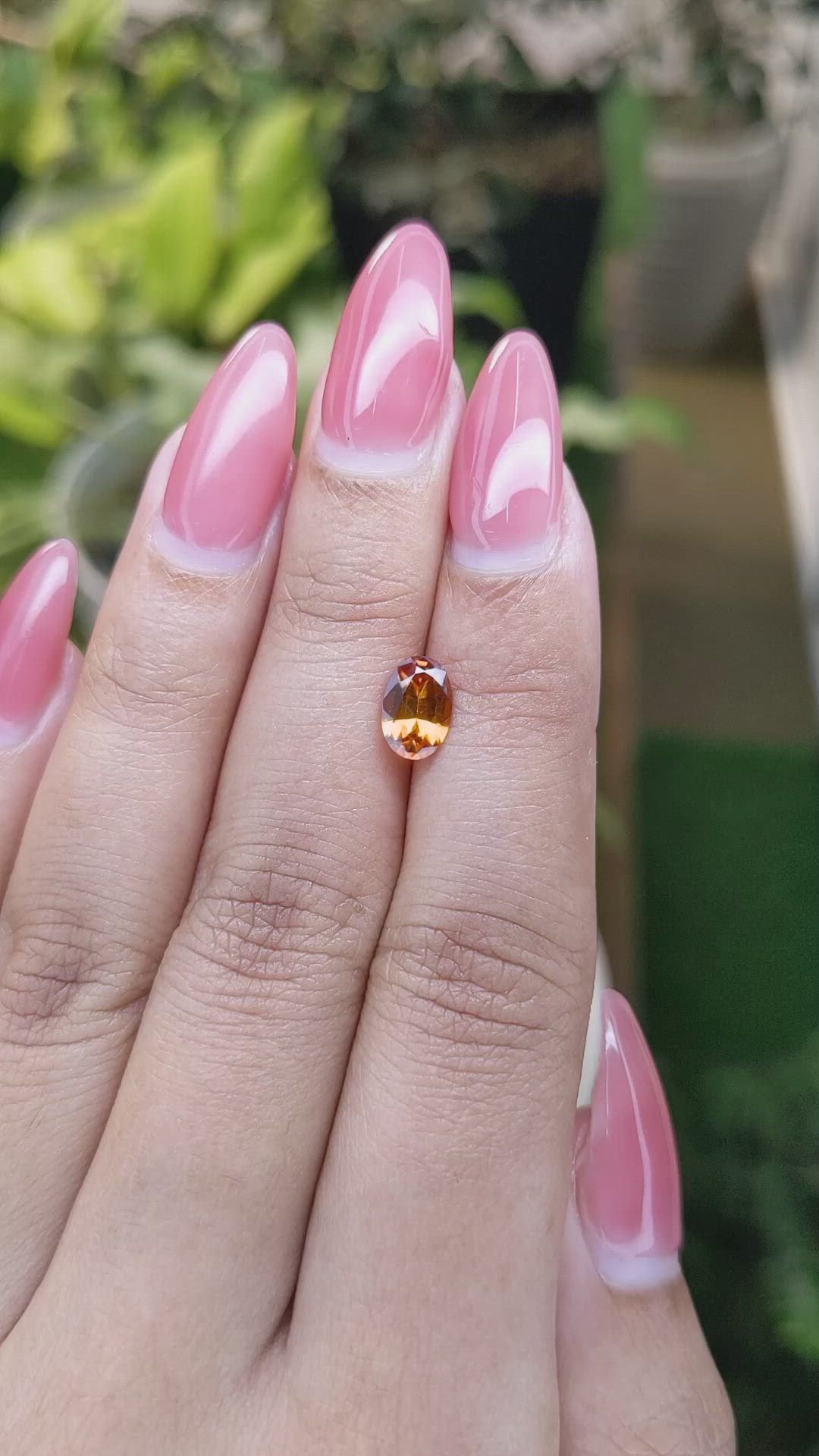 1.13 Ct. Hessonite Garnet from Madagascar Size Video