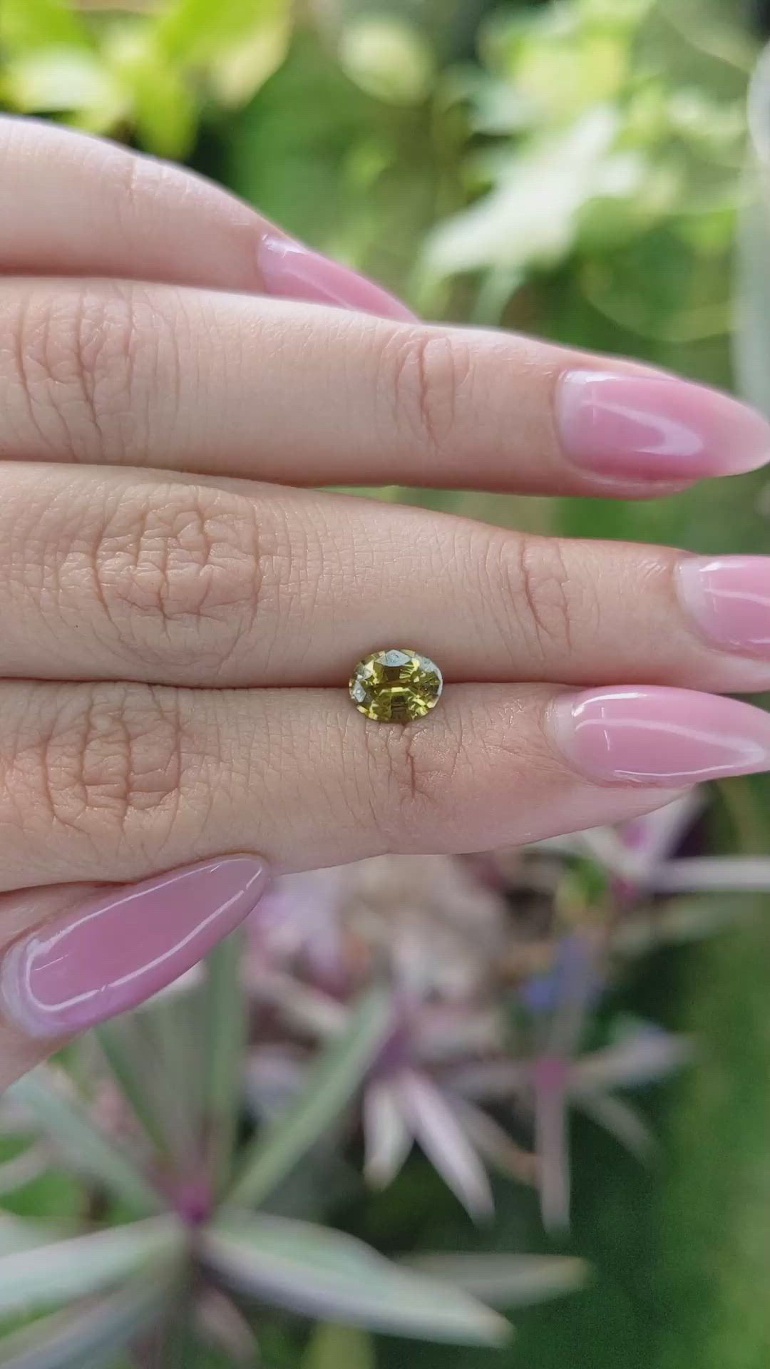 1.32 Ct. Zircon from Ceylon (Sri Lanka) Size Video