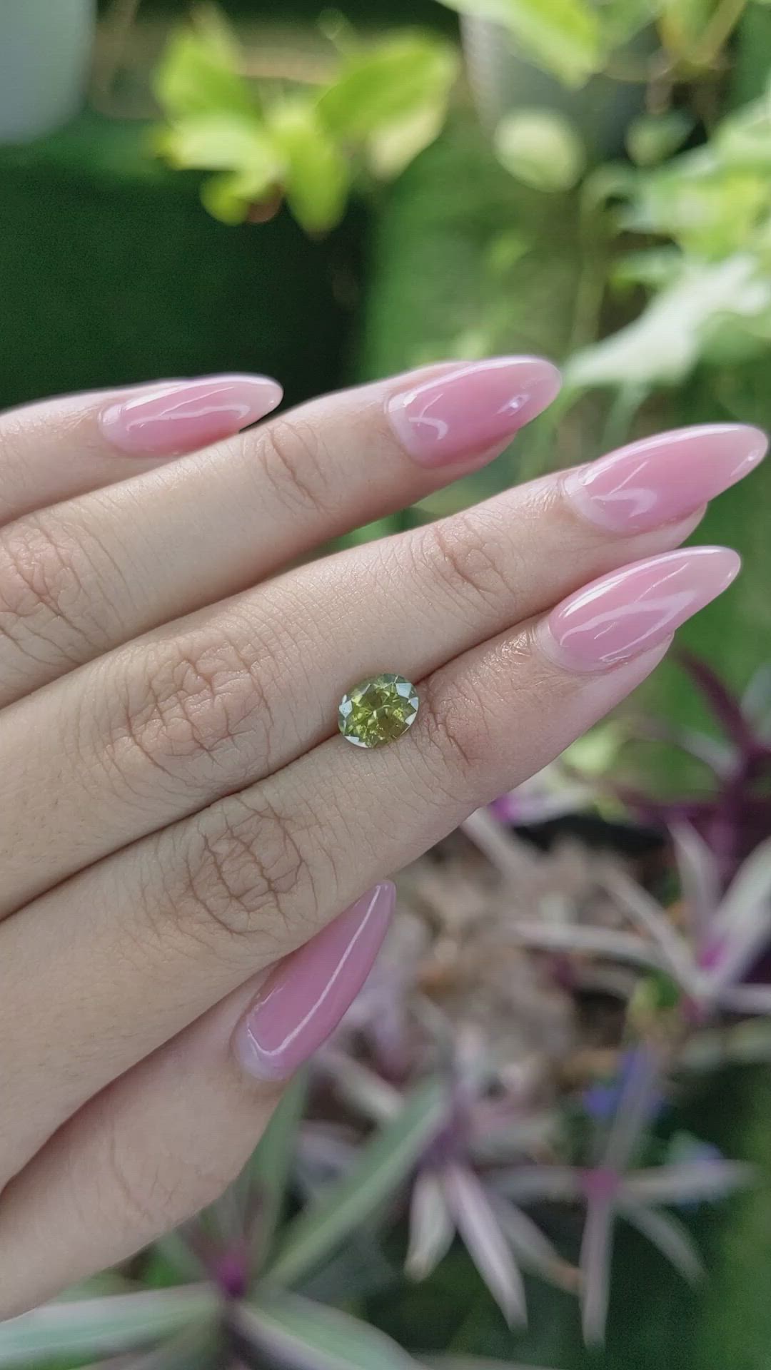 1.71 Ct. Zircon from Ceylon (Sri Lanka) Size Video