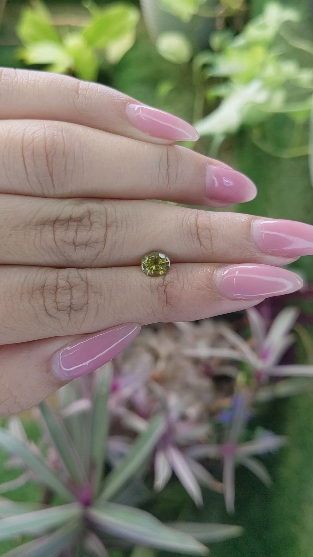 1.19 Ct. Zircon from Ceylon (Sri Lanka) Size Video