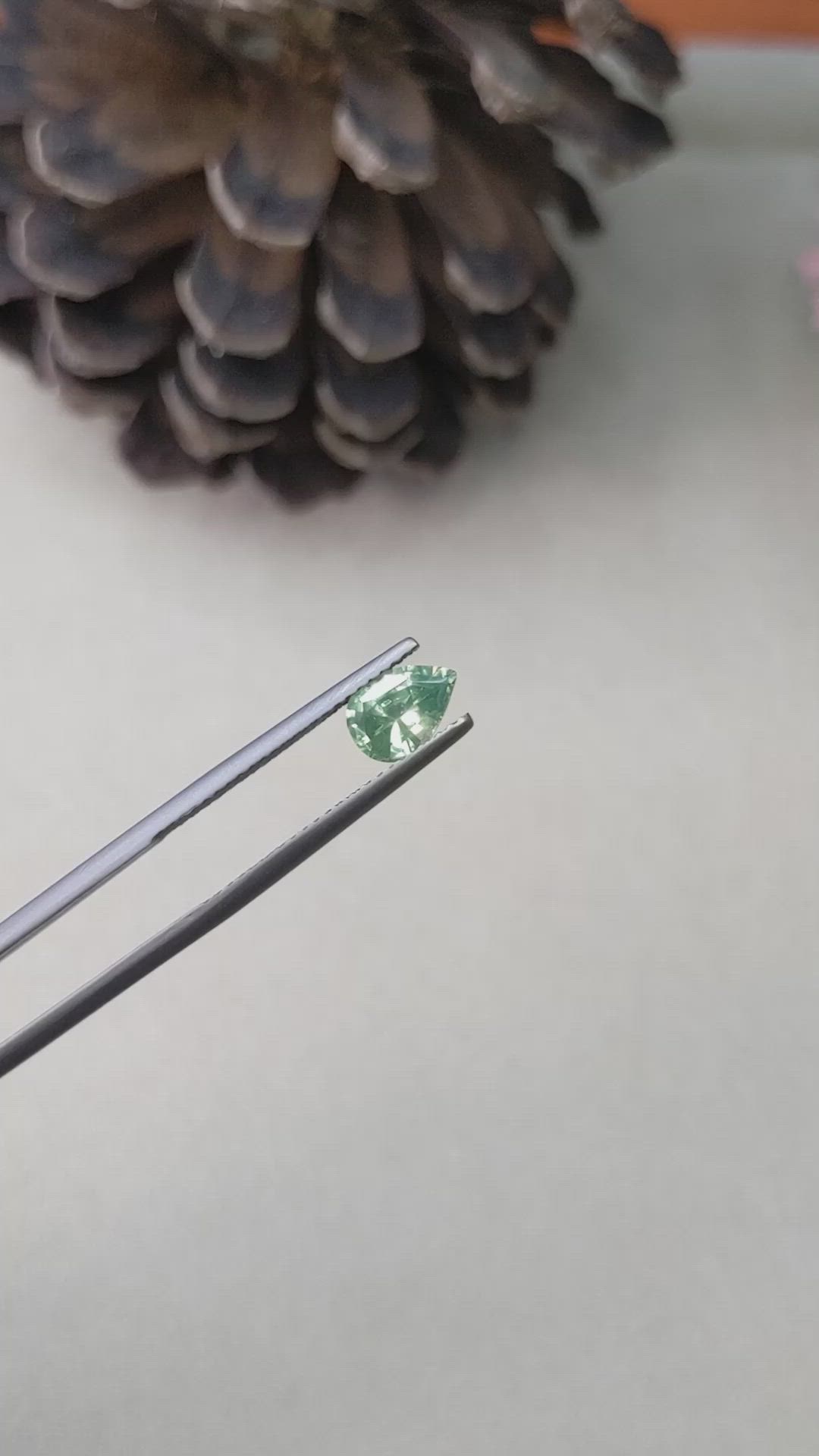 1.10 Ct. Zircon from Ceylon (Sri Lanka) Size Video