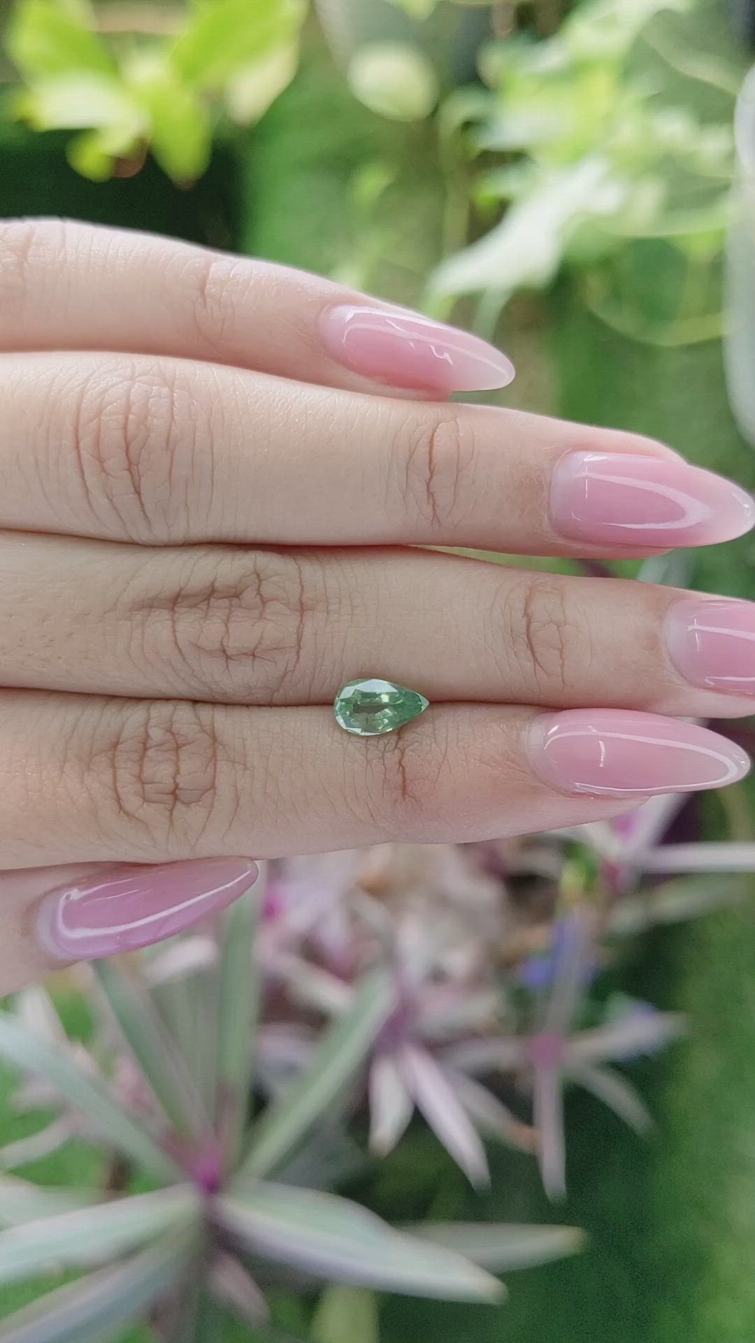 1.27 Ct. Zircon from Ceylon (Sri Lanka) Size Video