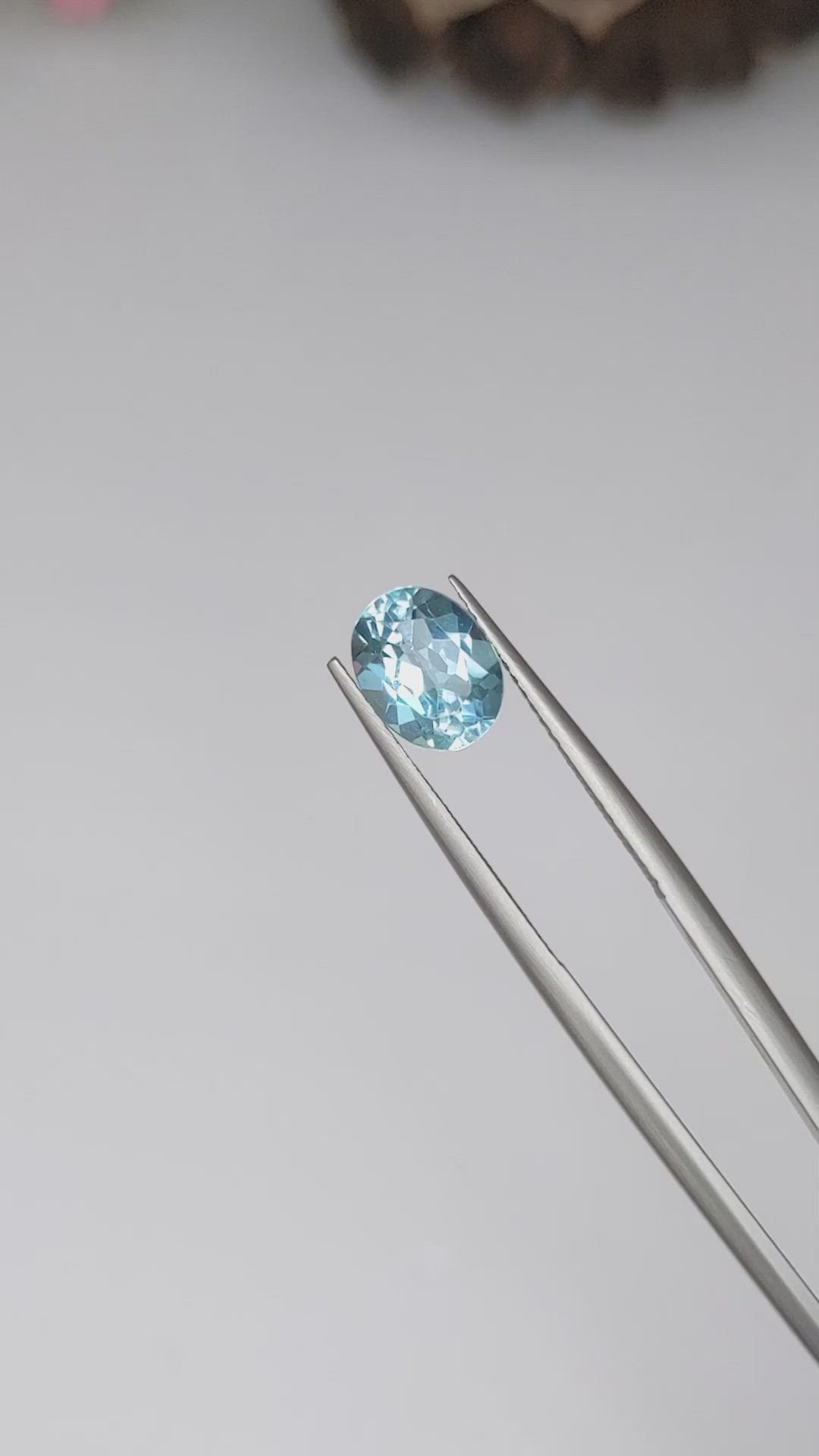 2.28 Ct. Topaz from Ceylon (Sri Lanka) Size Video