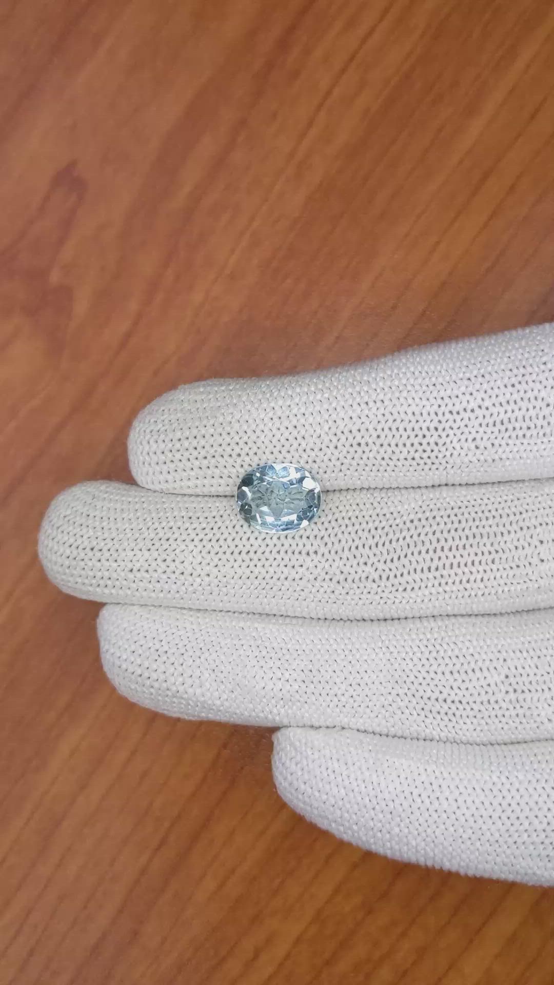 3.40 Ct. Topaz from Ceylon (Sri Lanka) Size Video