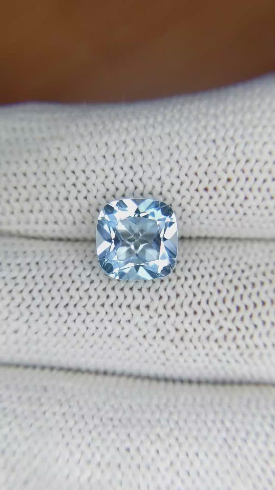 3.86 Ct. Topaz from Ceylon (Sri Lanka) Size Video