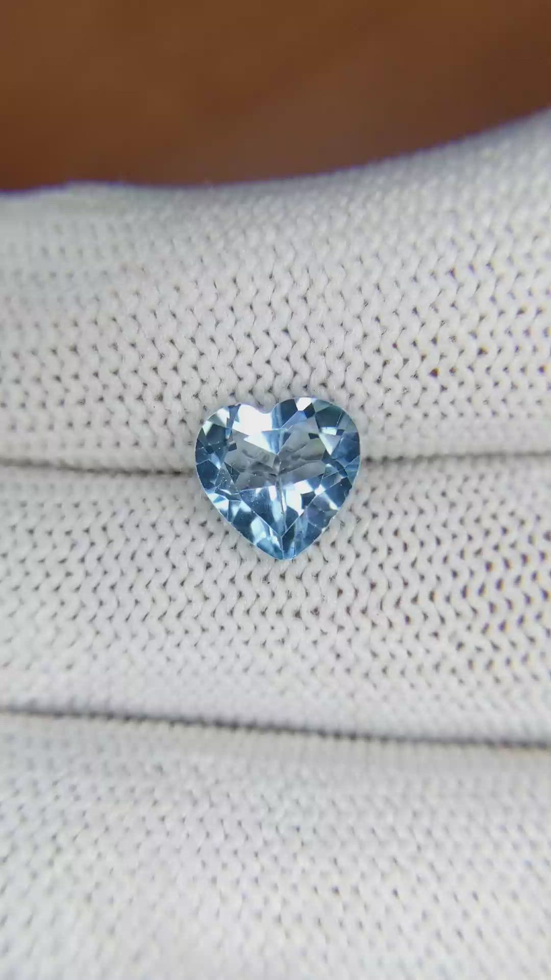 2.83 Ct. Topaz from Ceylon (Sri Lanka) Size Video