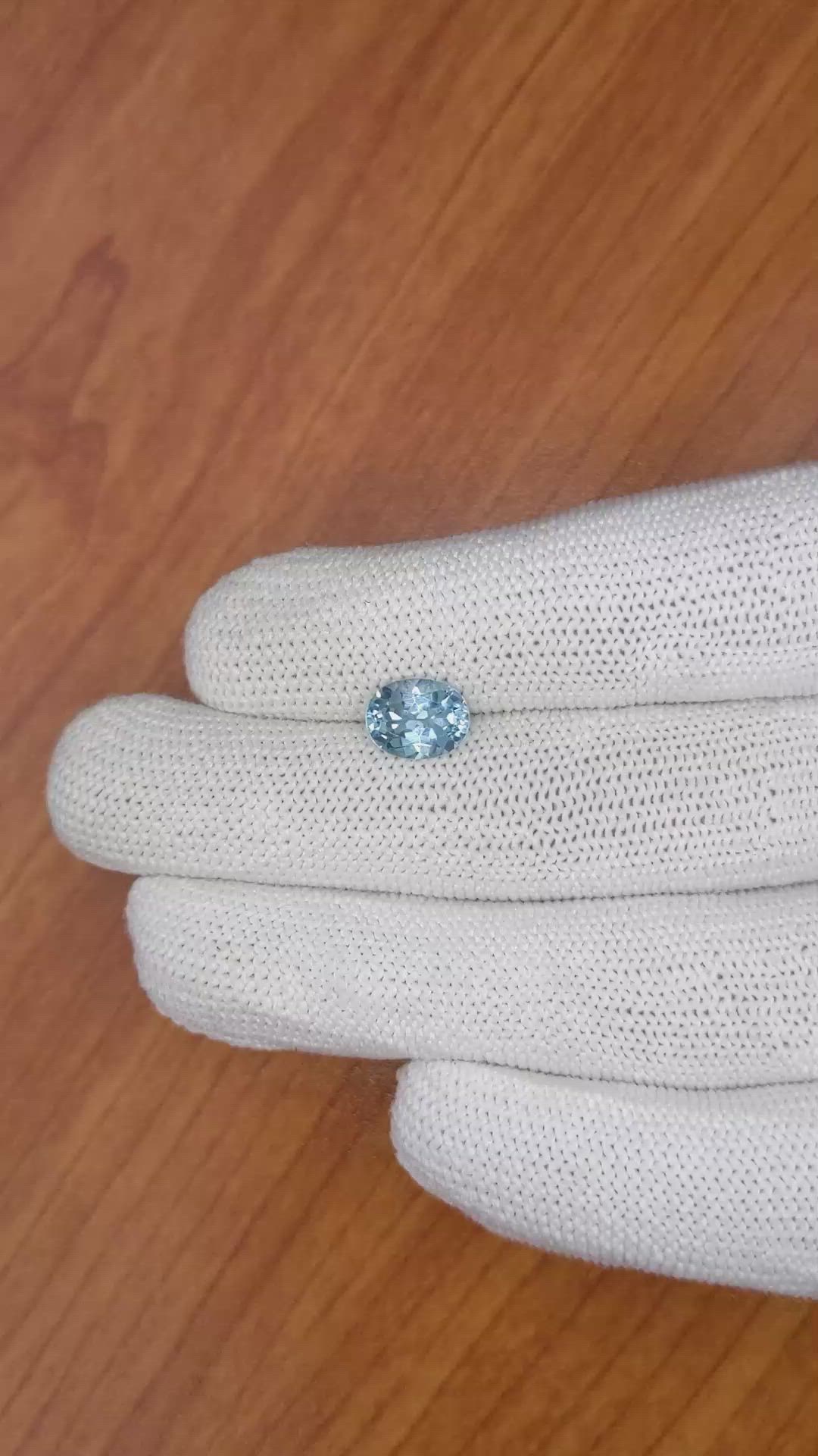 2.40 Ct. Topaz from Ceylon (Sri Lanka) Size Video