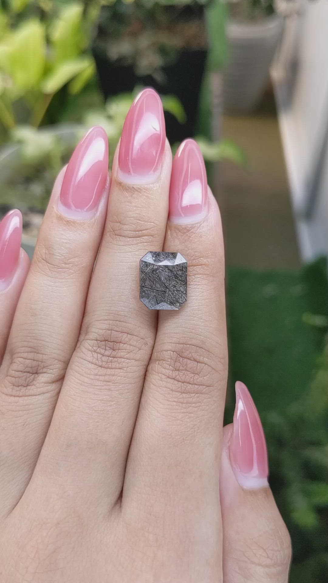 5.06 Ct. Rutilated Quartz from Ceylon (Sri Lanka) Size Video