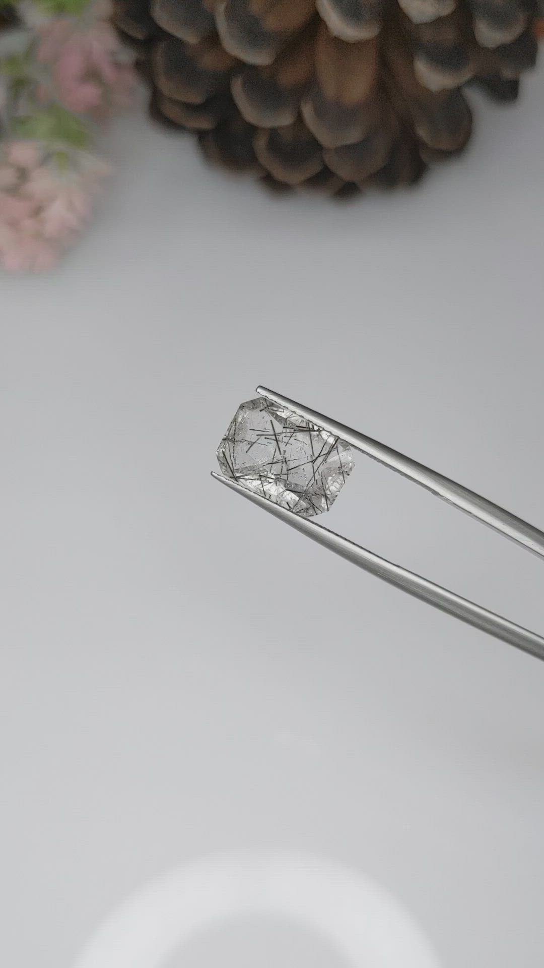 4.27 Ct. Rutilated Quartz from Ceylon (Sri Lanka) Size Video