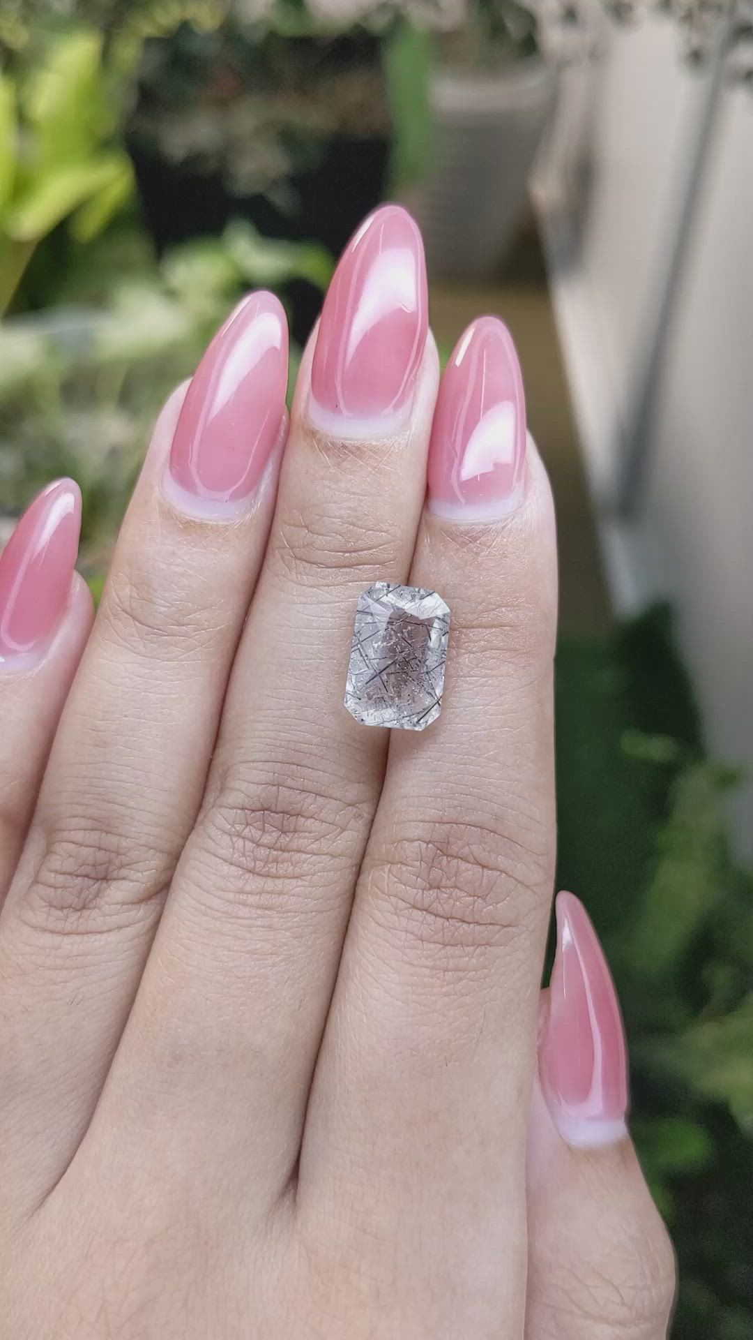 4.27 Ct. Rutilated Quartz from Ceylon (Sri Lanka) Size Video