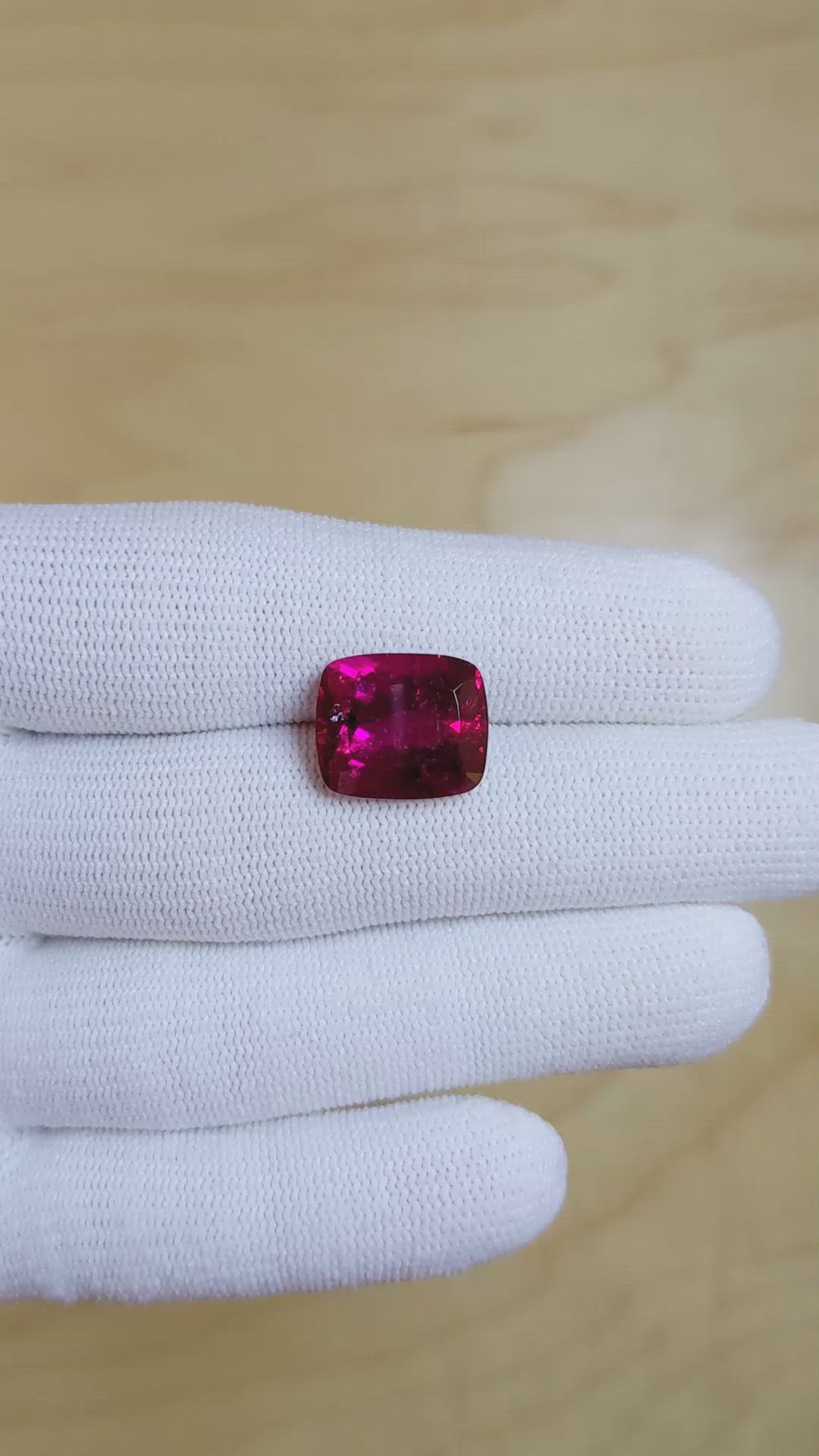 8.06 Ct. Tourmaline from Nigeria Size Video