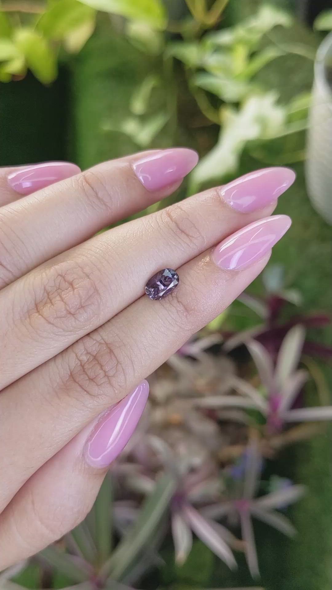 1.11 Ct. Spinel from Ceylon (Sri Lanka) Size Video