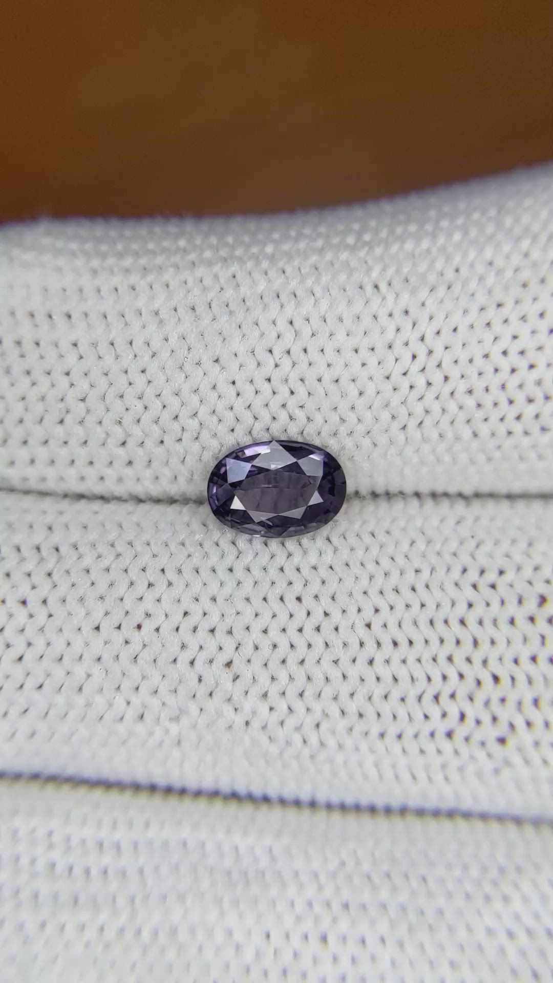 0.78 Ct. Spinel from Ceylon (Sri Lanka) Size Video