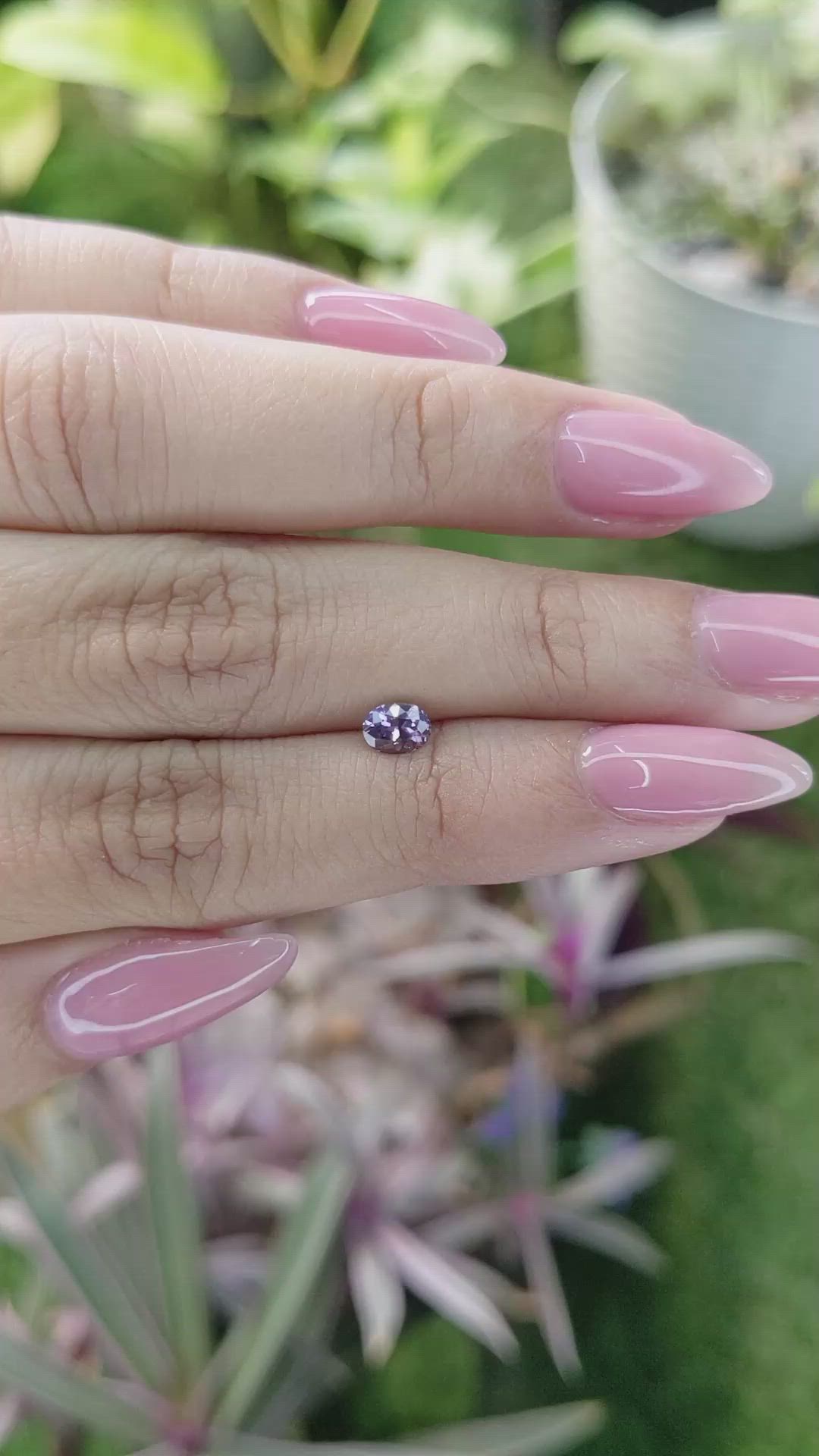 0.40 Ct. Spinel from Ceylon (Sri Lanka) Size Video