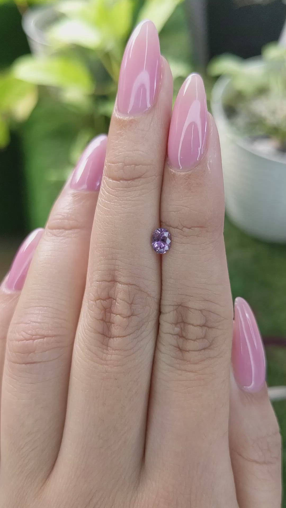 0.40 Ct. Spinel from Ceylon (Sri Lanka) Size Video