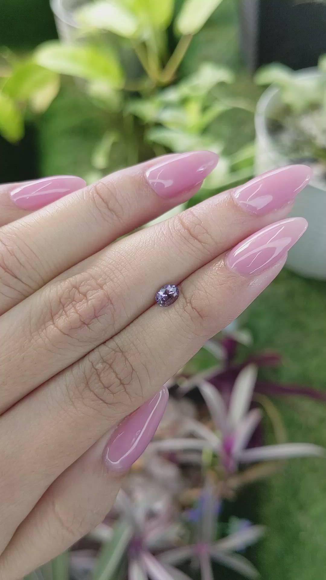 0.40 Ct. Spinel from Ceylon (Sri Lanka) Size Video