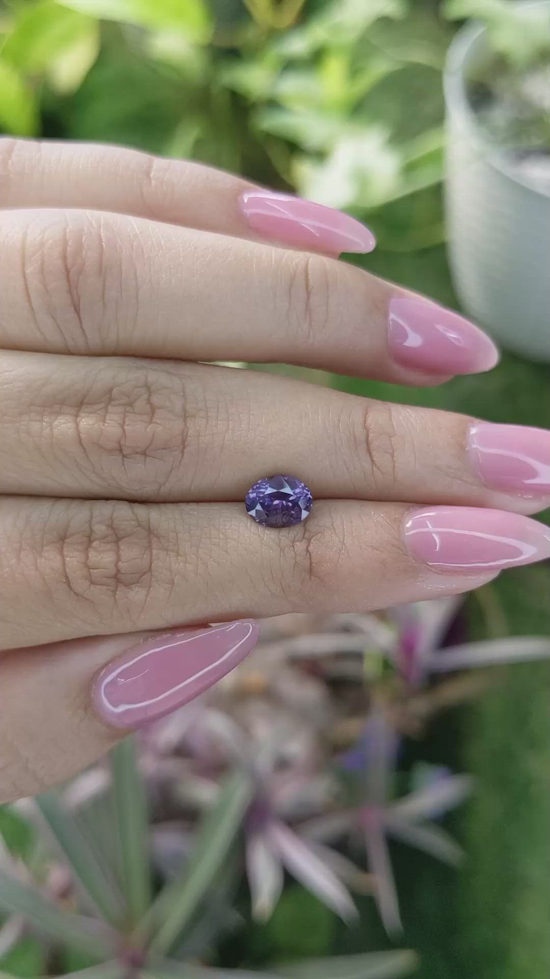 1.27 Ct. Spinel from Ceylon (Sri Lanka) Size Video