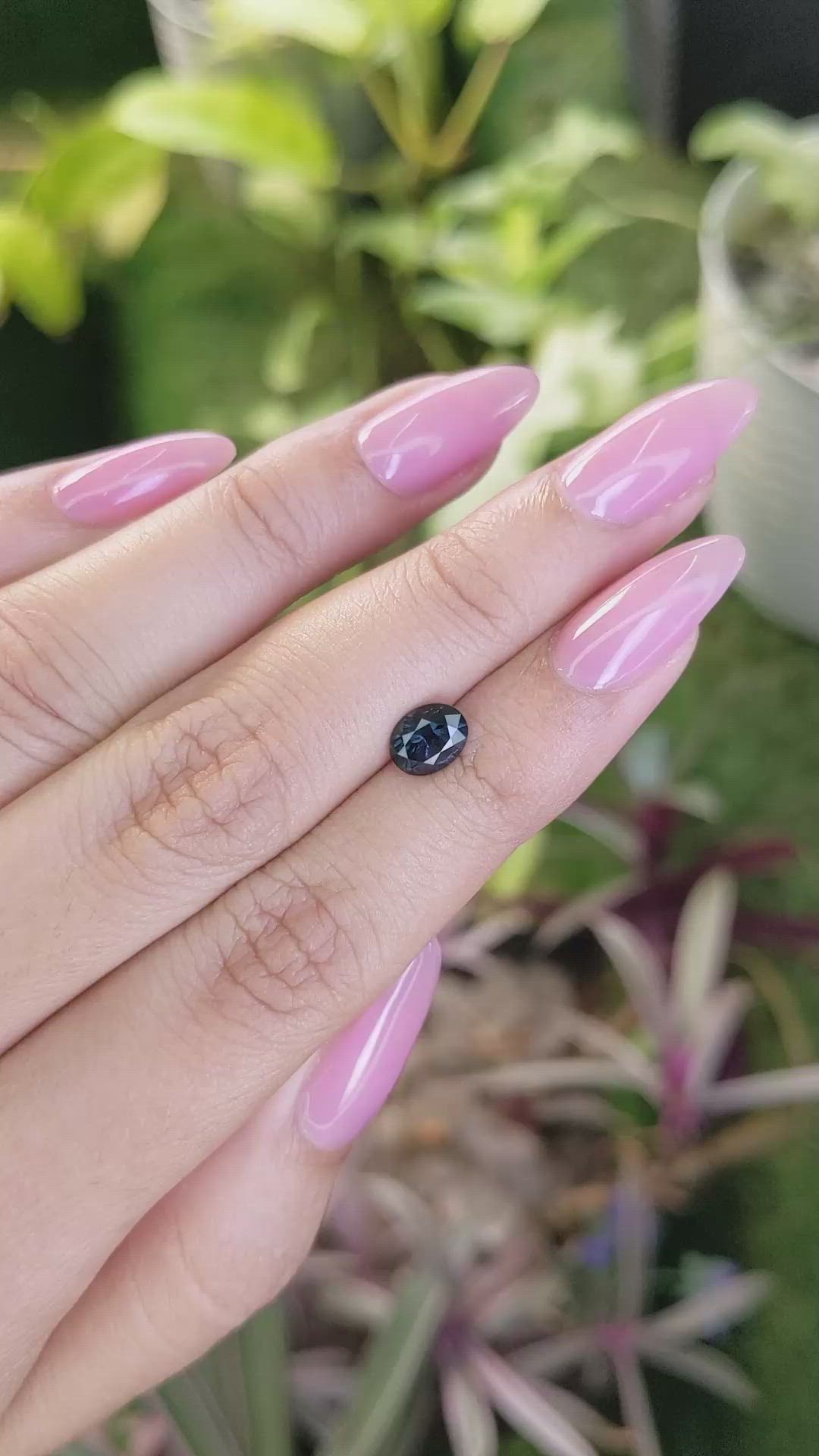 1.04 Ct. Spinel from Ceylon (Sri Lanka) Size Video