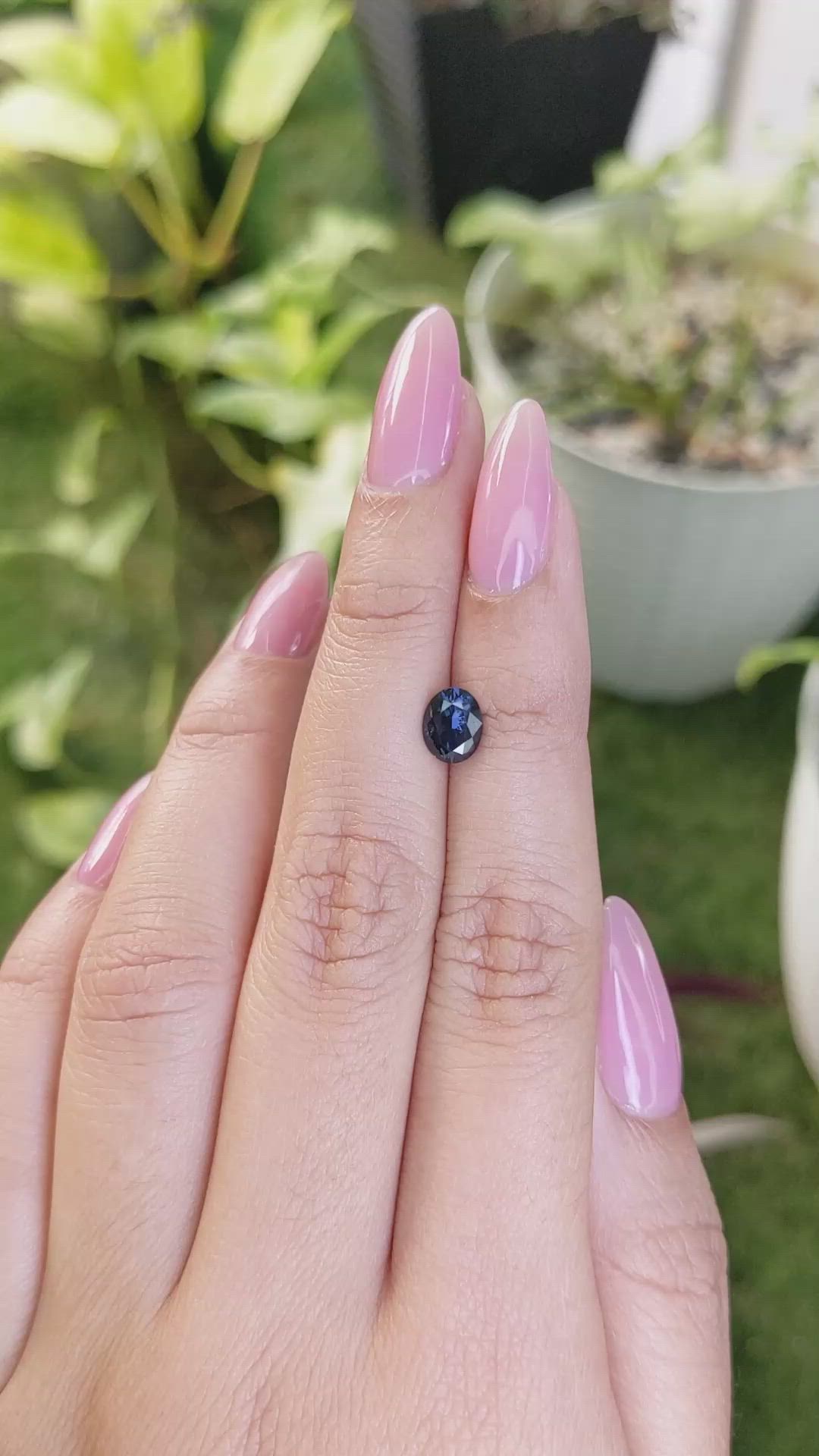 1.04 Ct. Spinel from Ceylon (Sri Lanka) Size Video